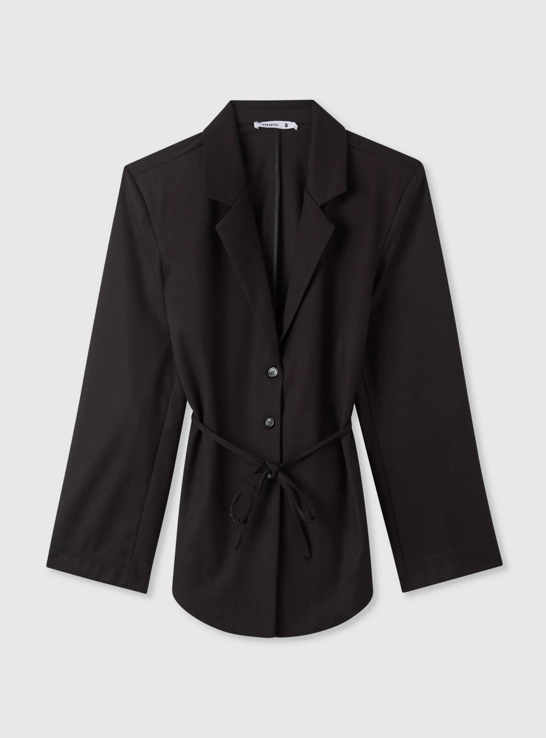 Giacca blazer con cintura - Image 6
