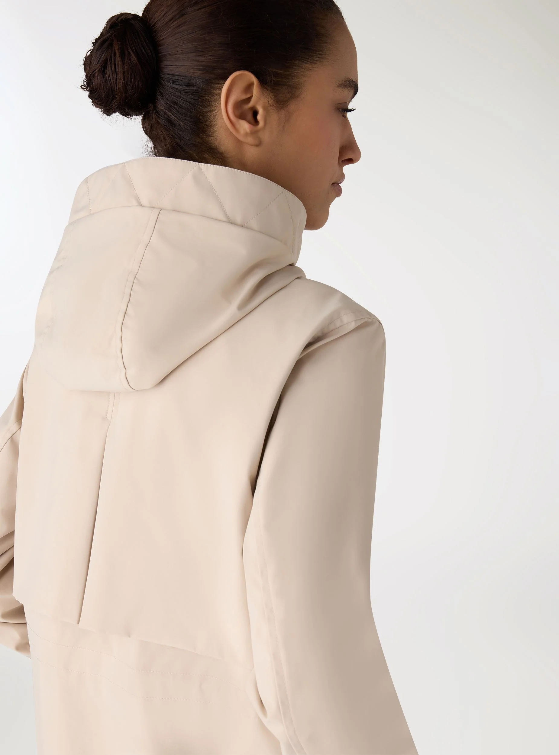 Giacca con cappuccio e coulisse - Image 4