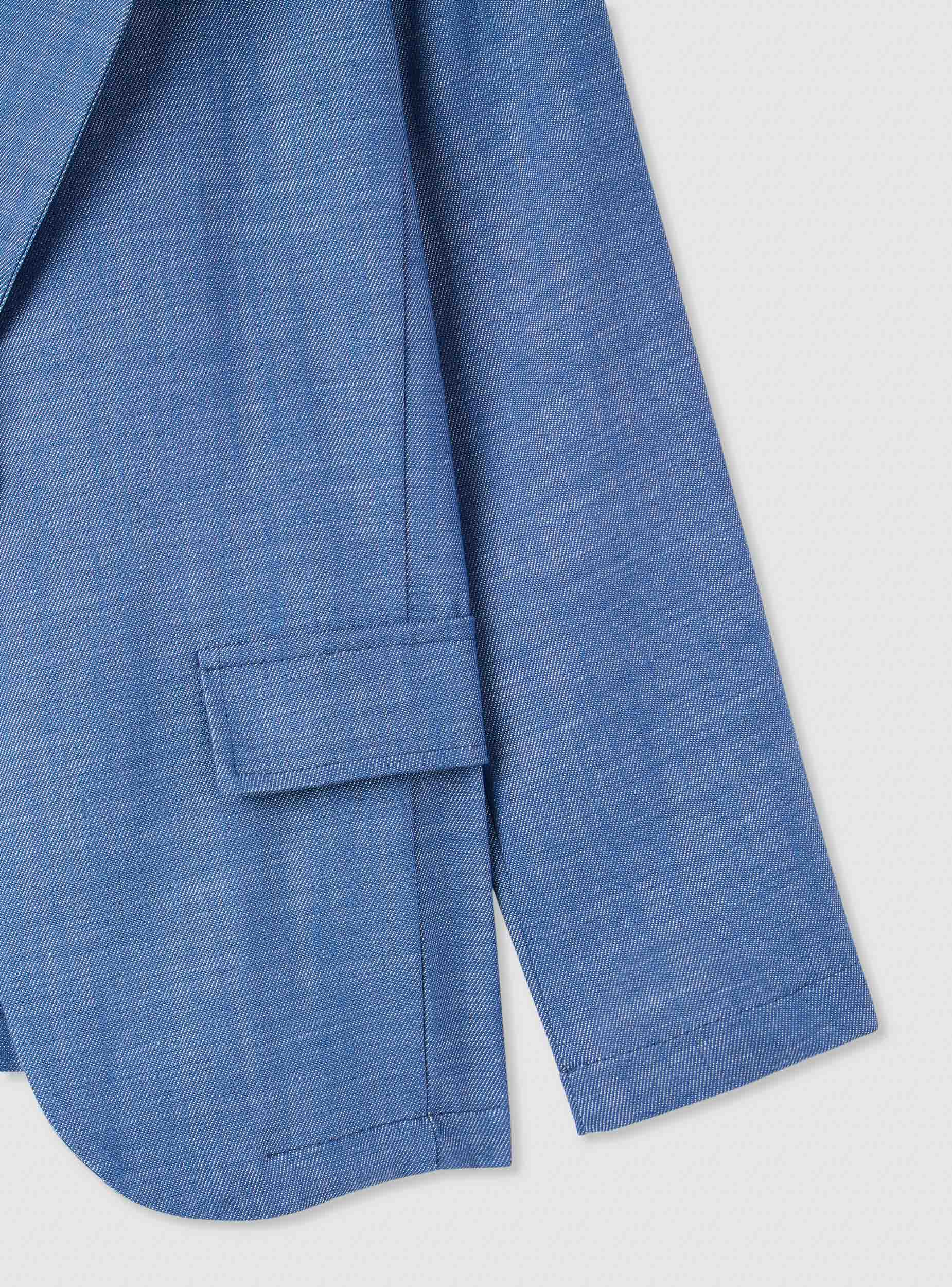 Giacca denim monopetto - Image 6