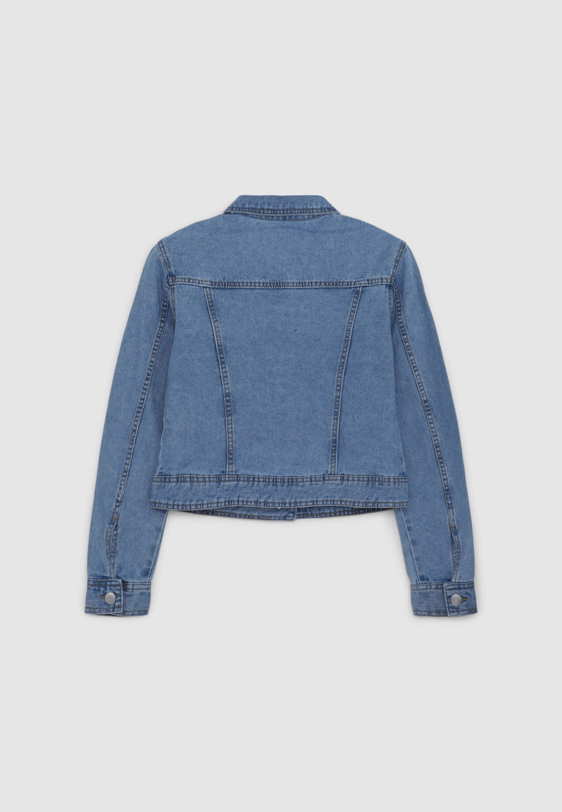 Giacca di jeans con strass - Image 5