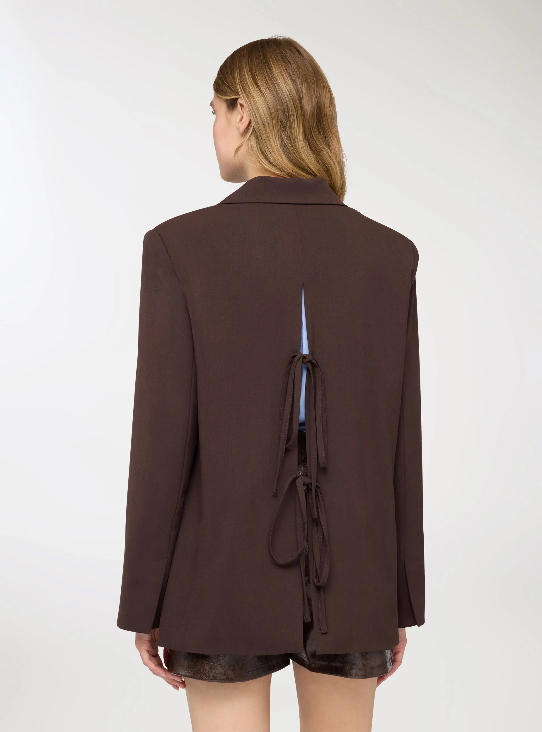 Giacca monopetto con revers