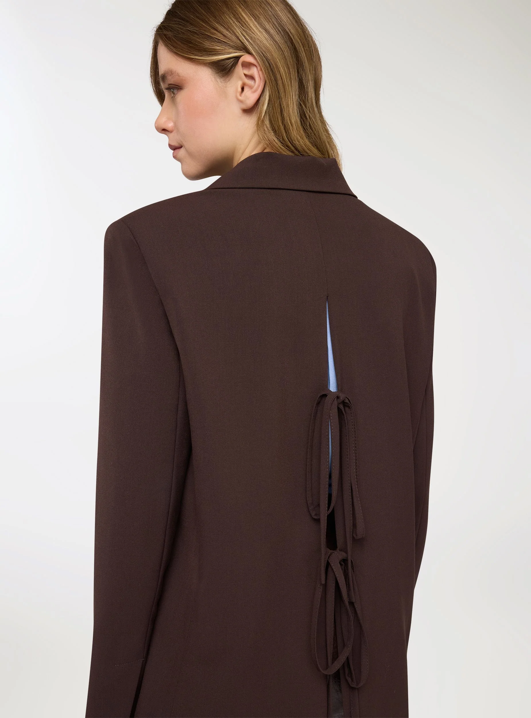 Giacca monopetto con revers - Image 4