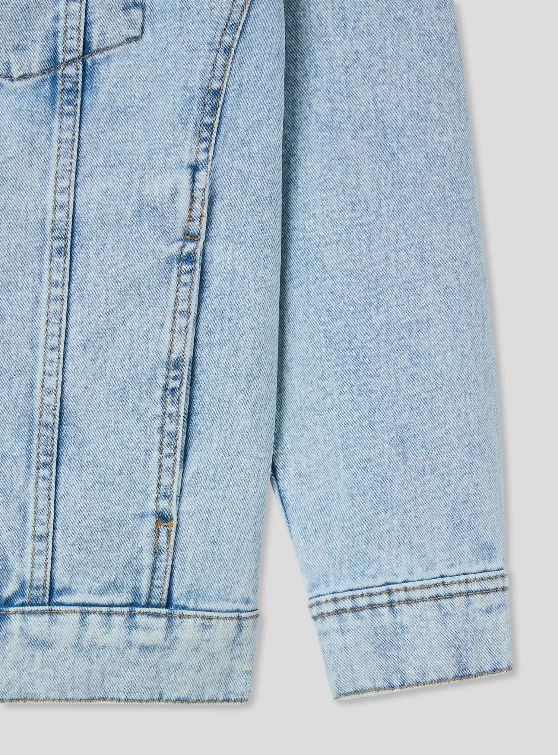 Giacca over in denim - Image 6