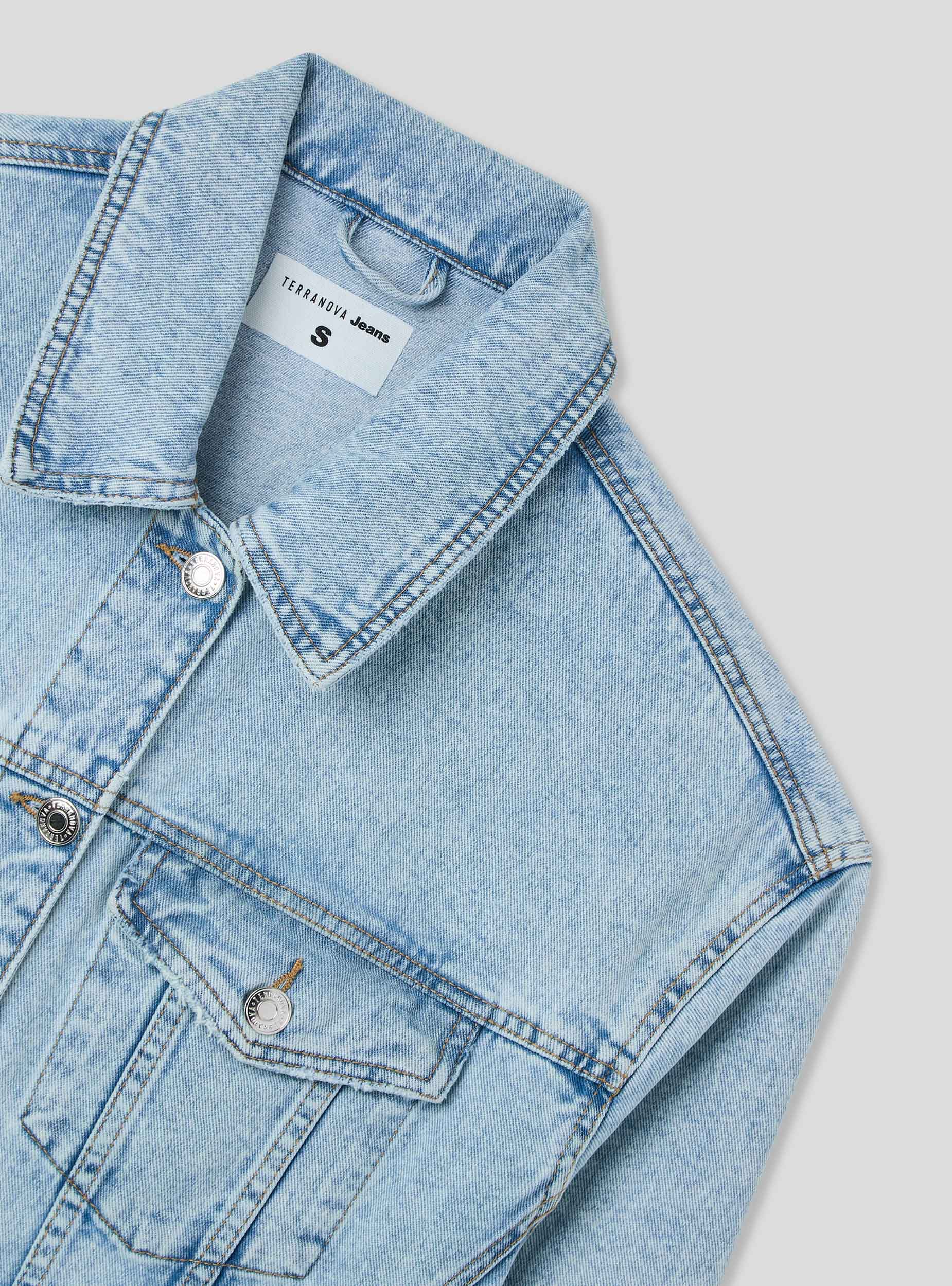 Giacca over in denim - Image 7