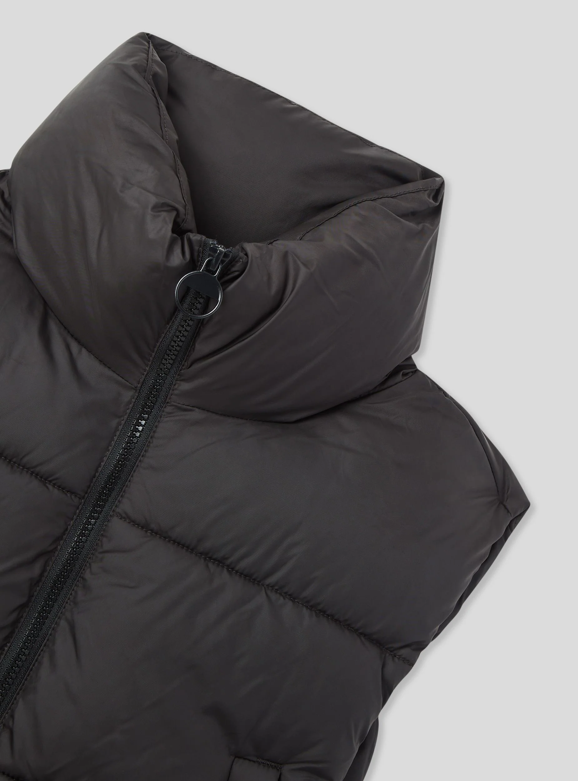 Gilet imbottito con collo alto - Image 5