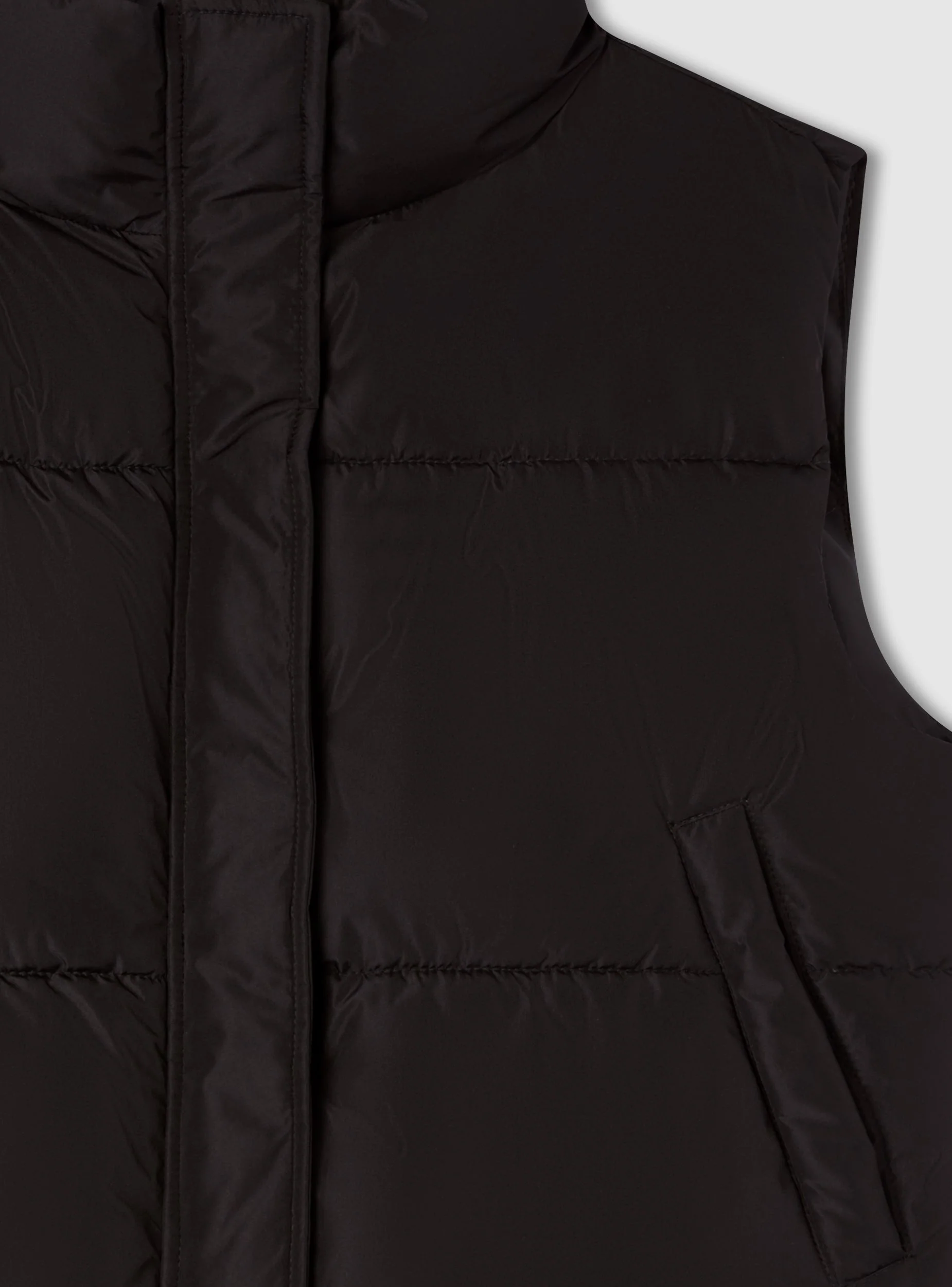 Gilet imbottito con collo alto - Image 5