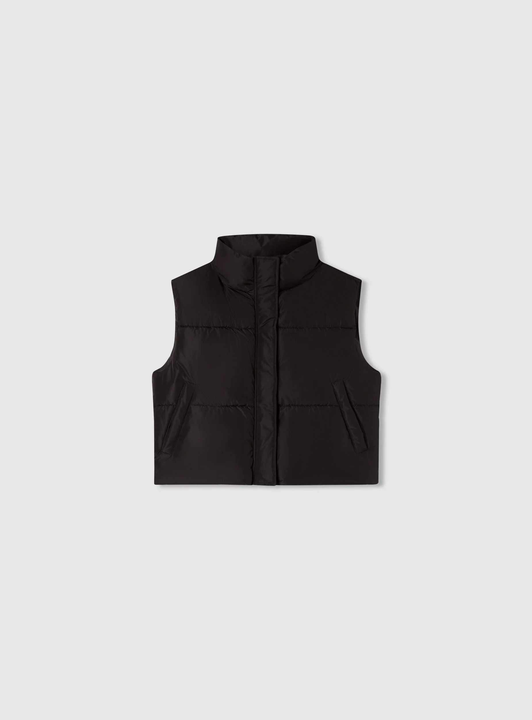 Gilet imbottito con collo alto - Image 6