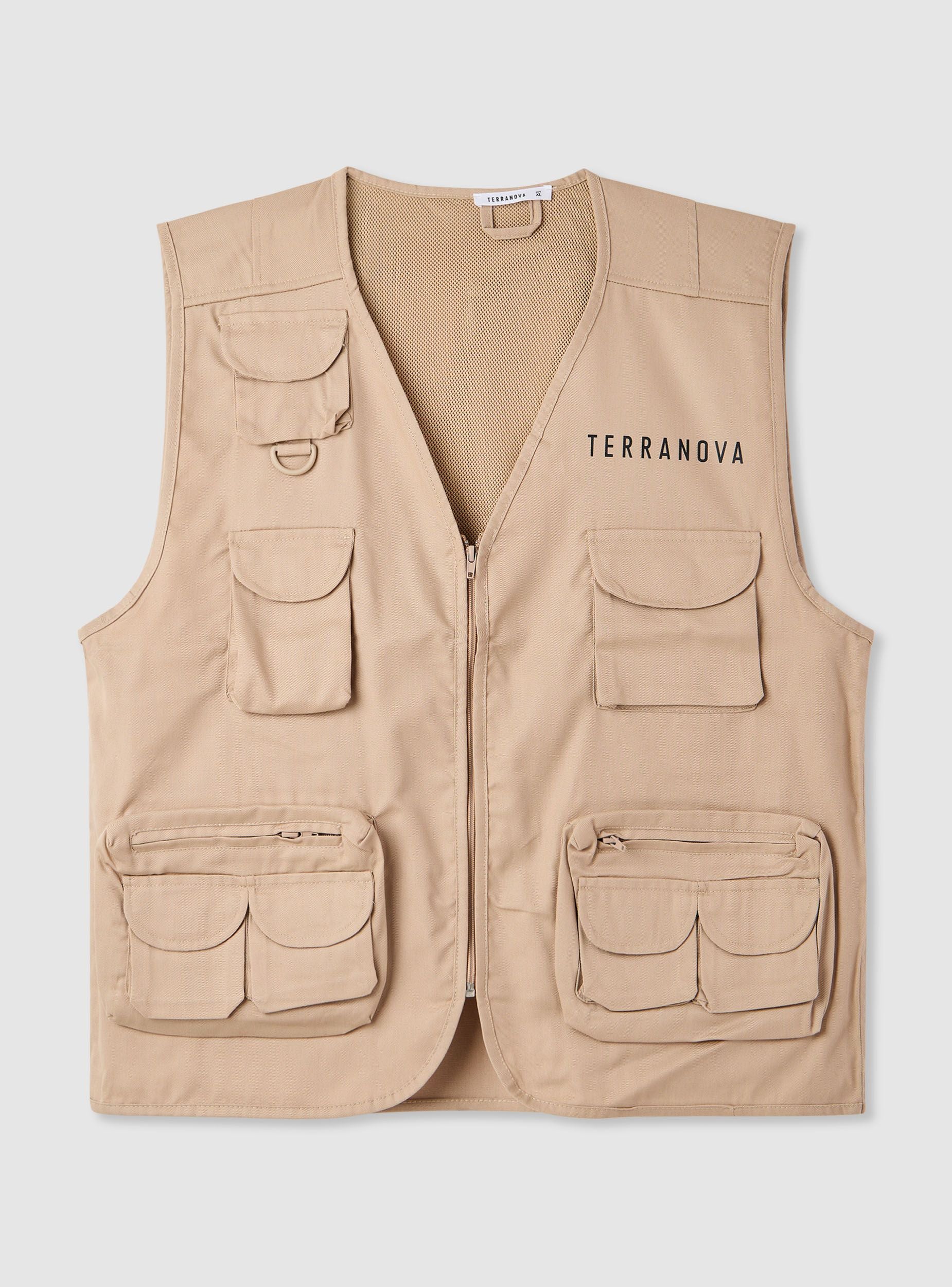 Gilet utility con tasche e zip - Image 7