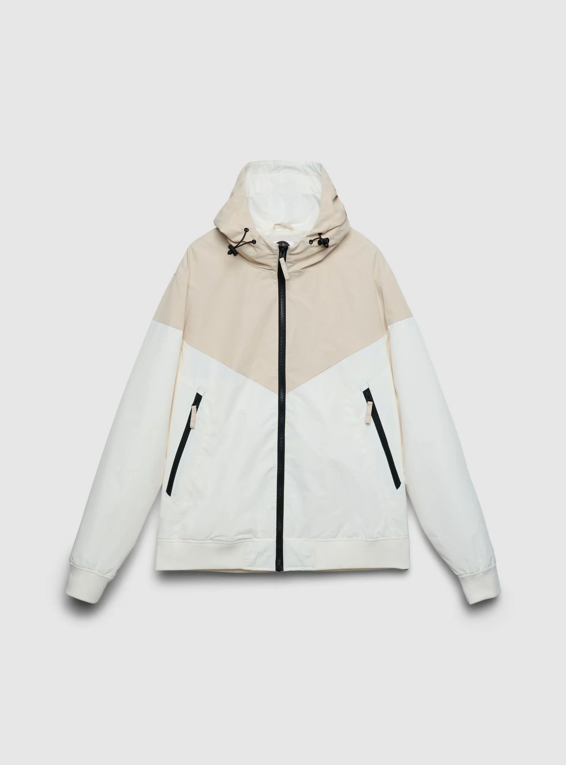 Giubbino leggero con cappuccio block color - Image 8