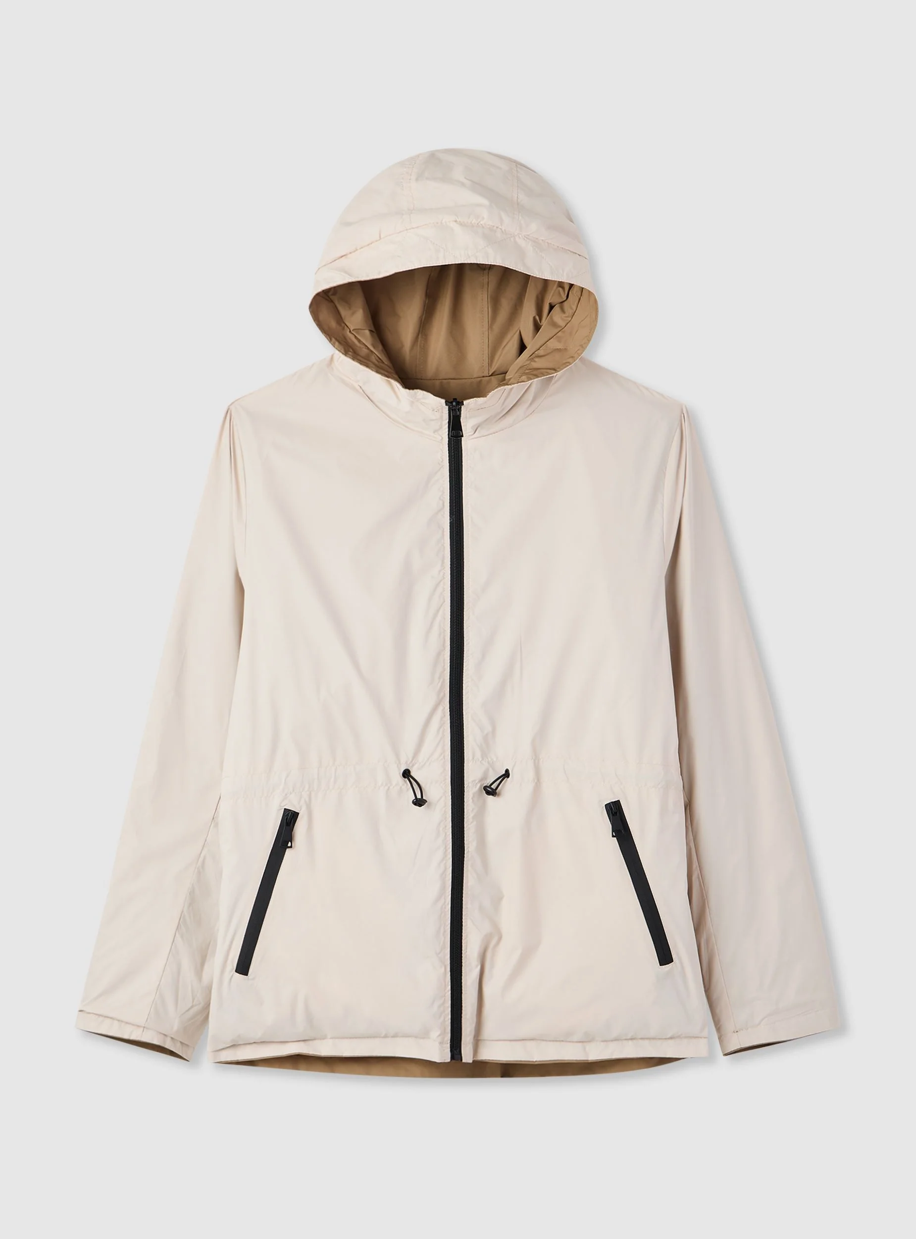 Giubbino reversibile con cappuccio e coulisse - Image 7