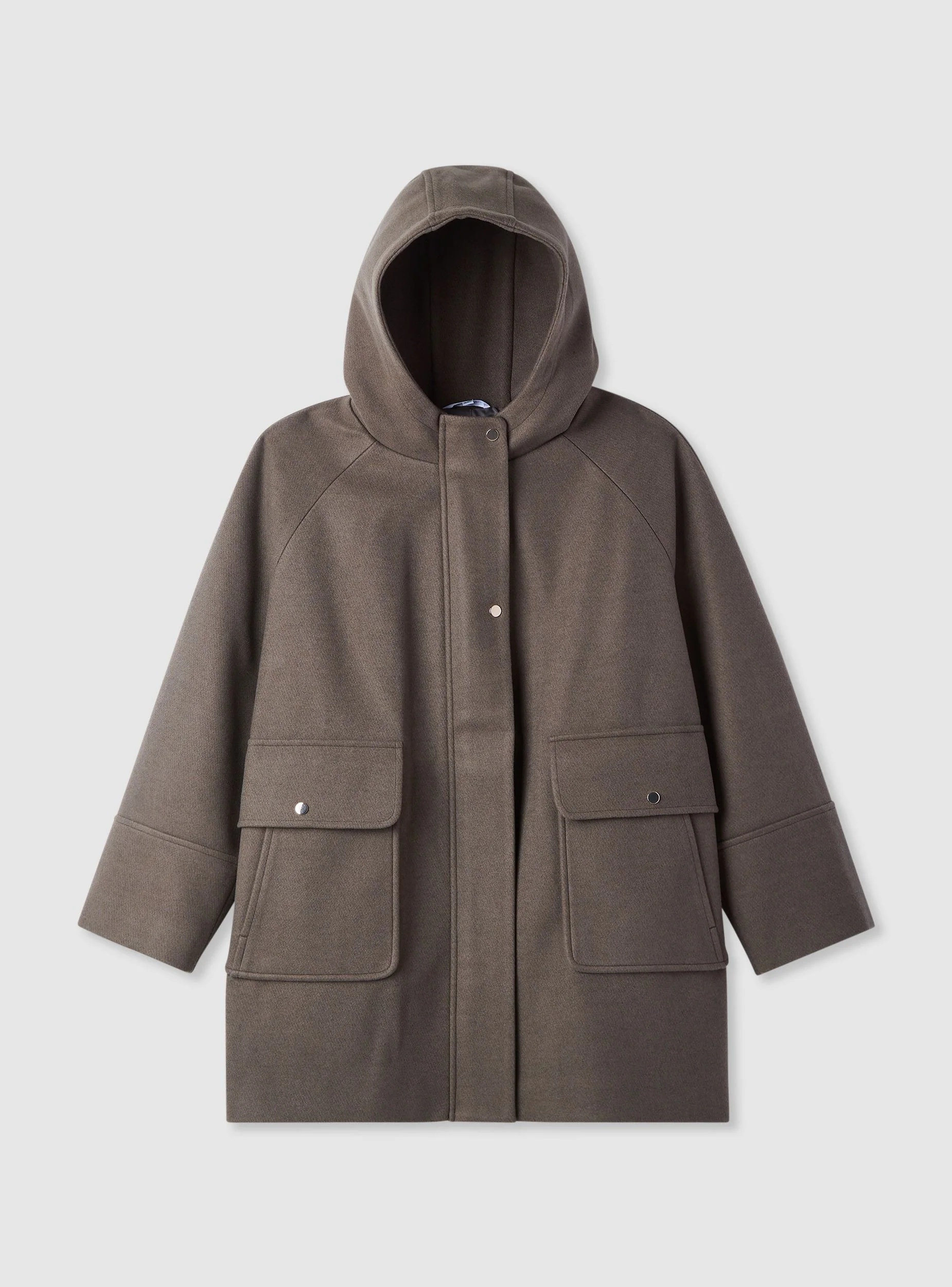Giubbotto effetto velour con cappuccio - Image 7