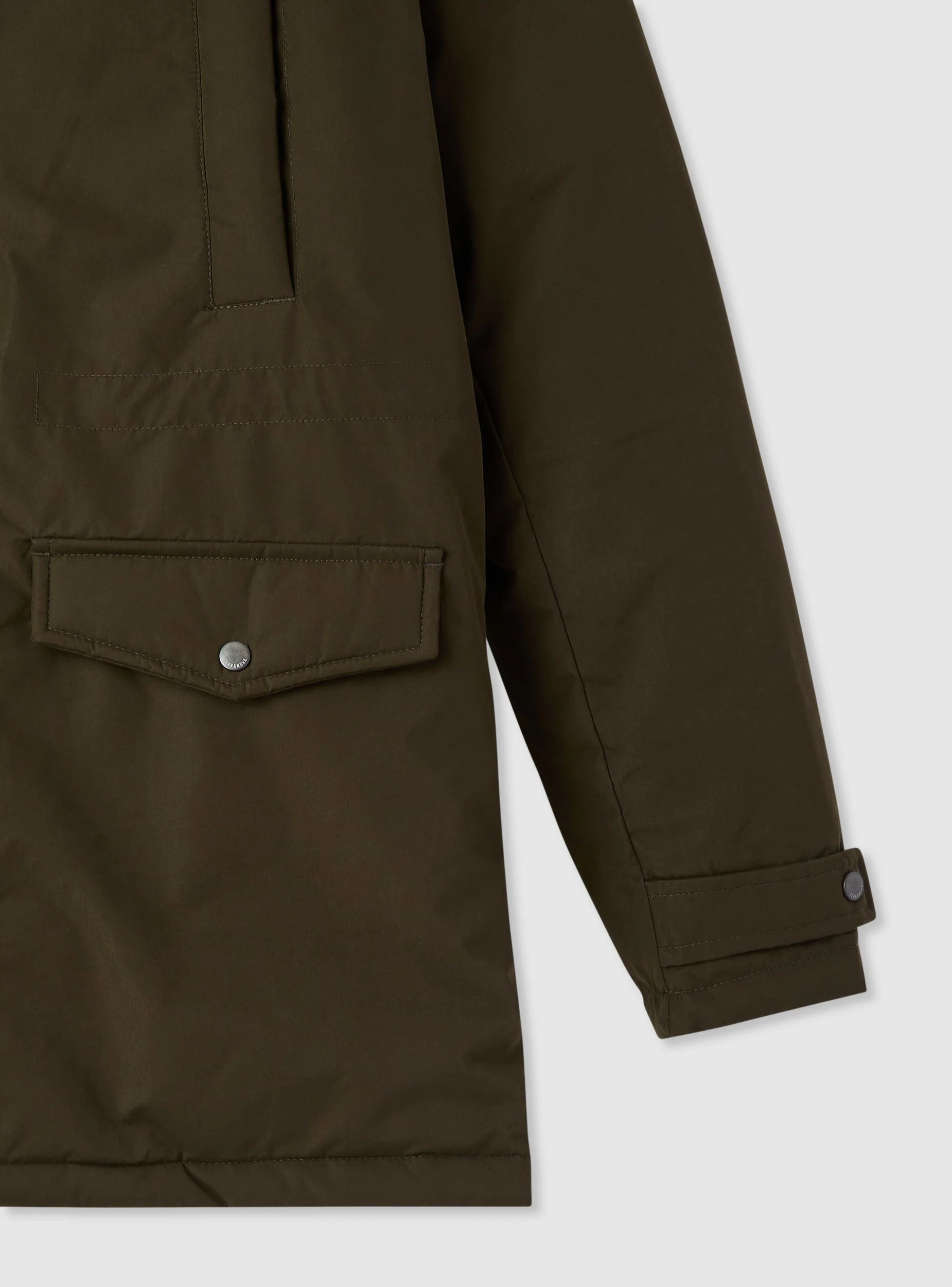 Giubbotto parka con cappuccio - Image 7