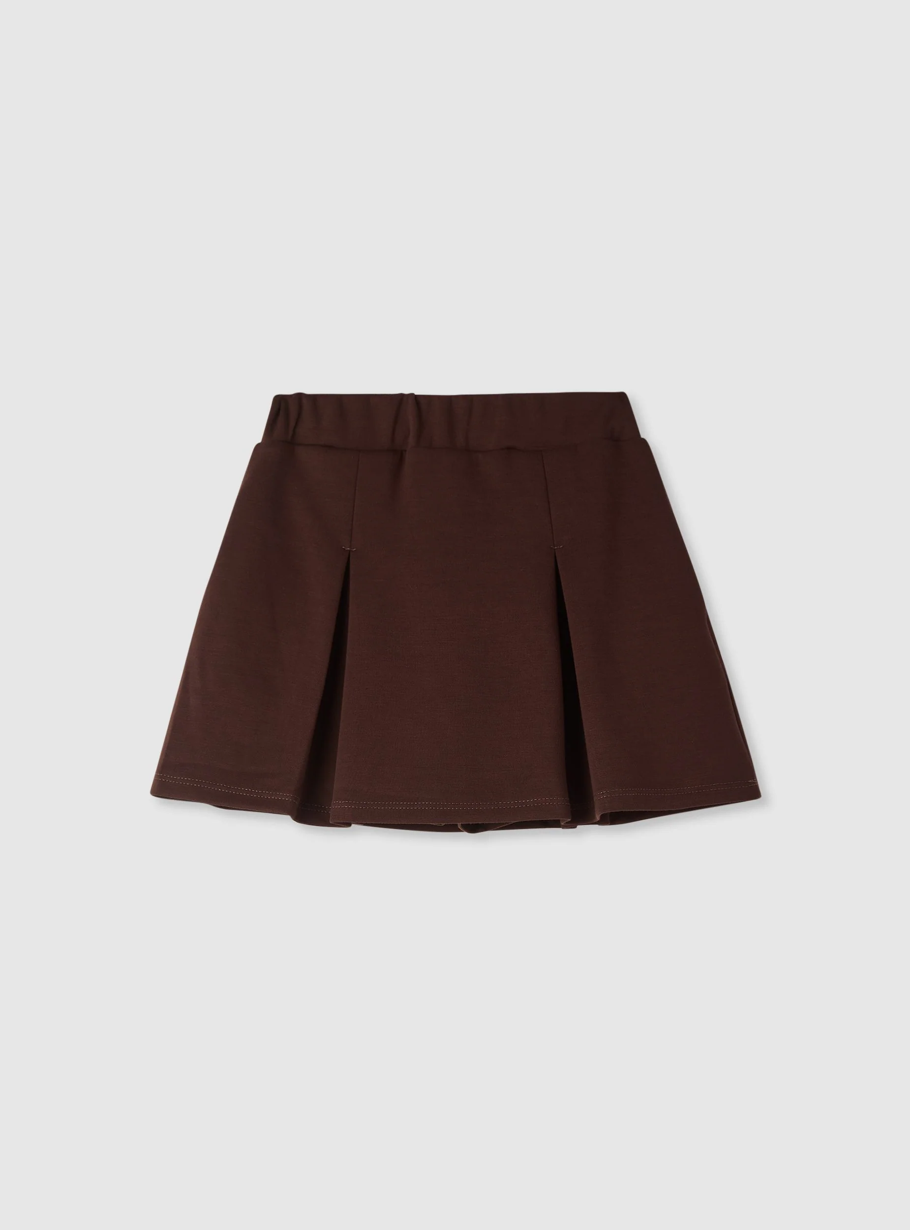 Gonna a pieghe con elastico in vita - Image 5