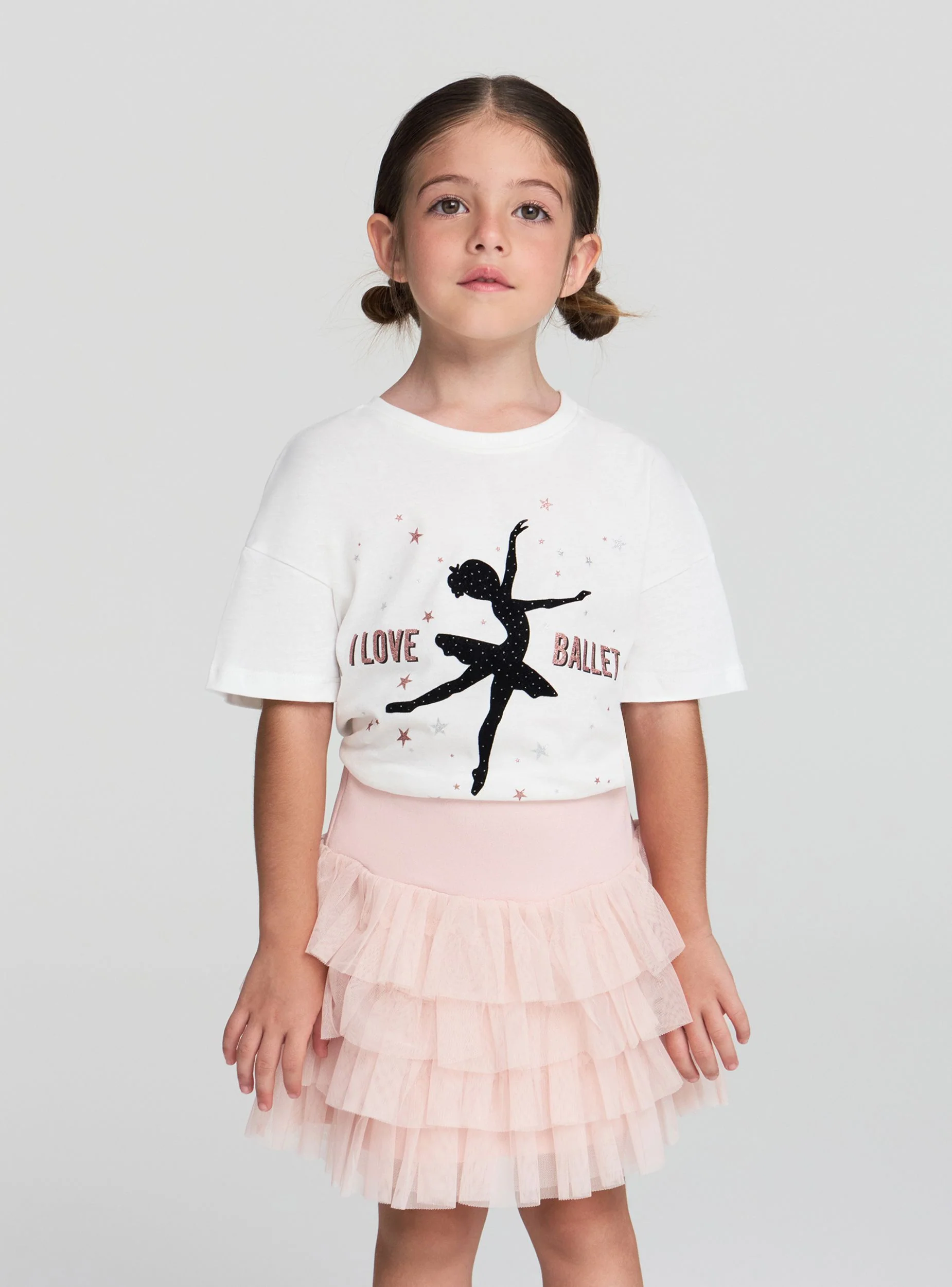 Gonna con balze in tulle - Image 7