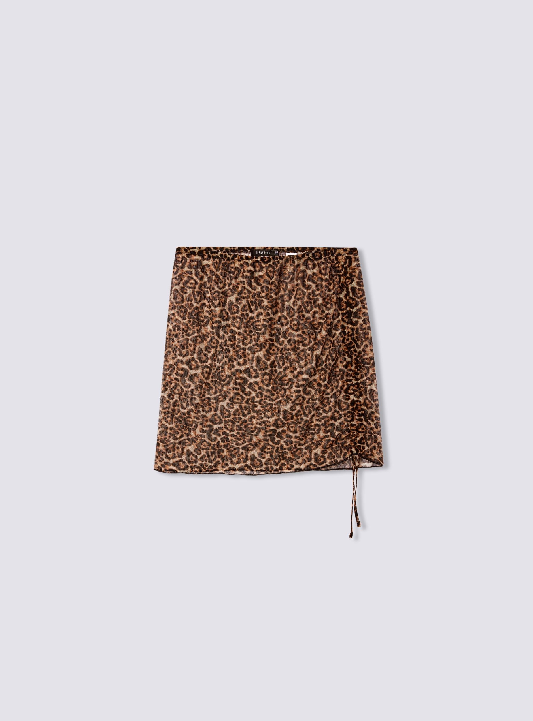 Gonna corta animalier - Image 5