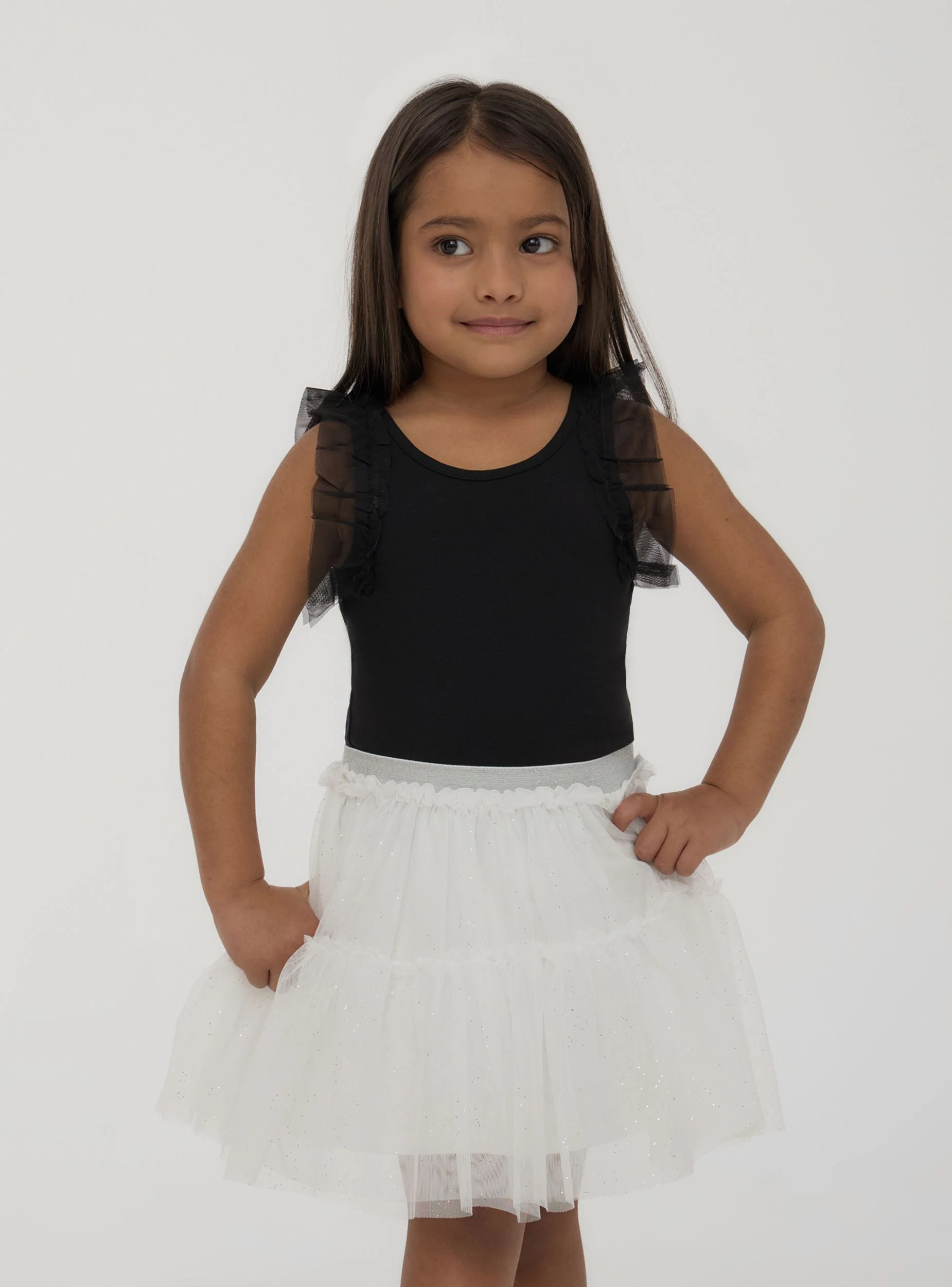 Gonna in tulle con glitter - Image 7