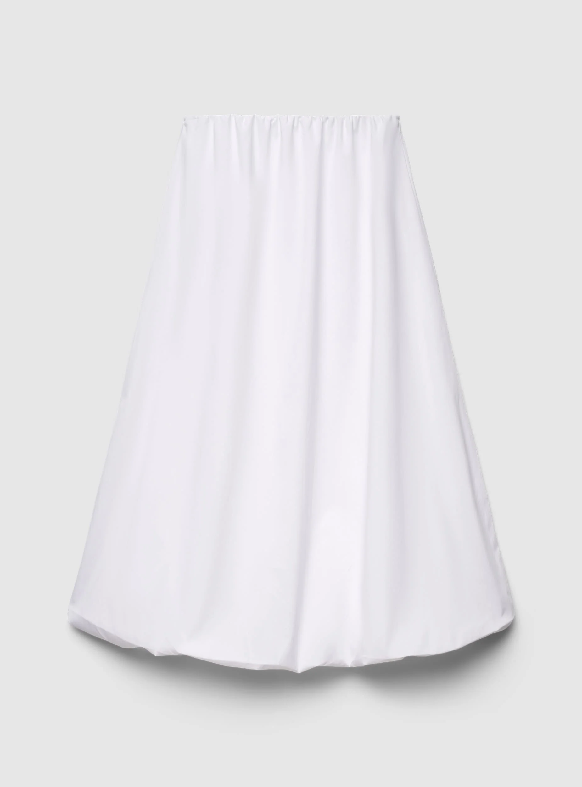Gonna lunga a palloncino tinta unita - Image 7