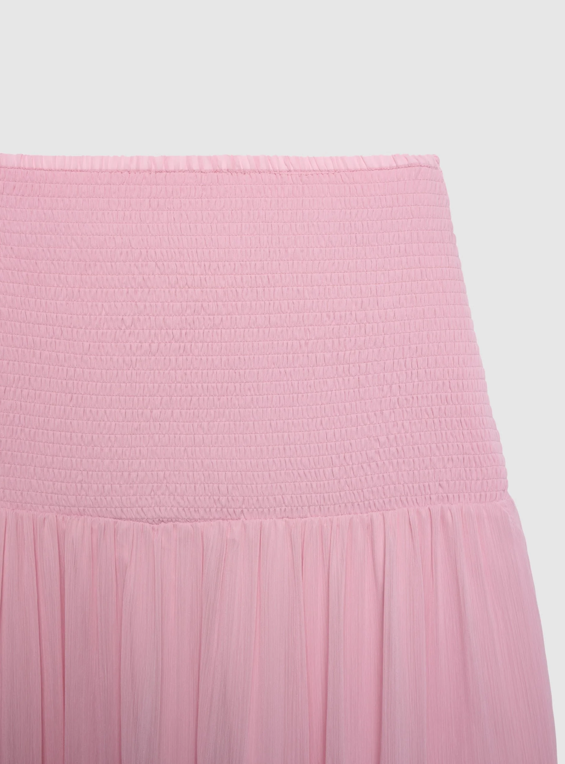 Gonna lunga con vita smock - Image 5
