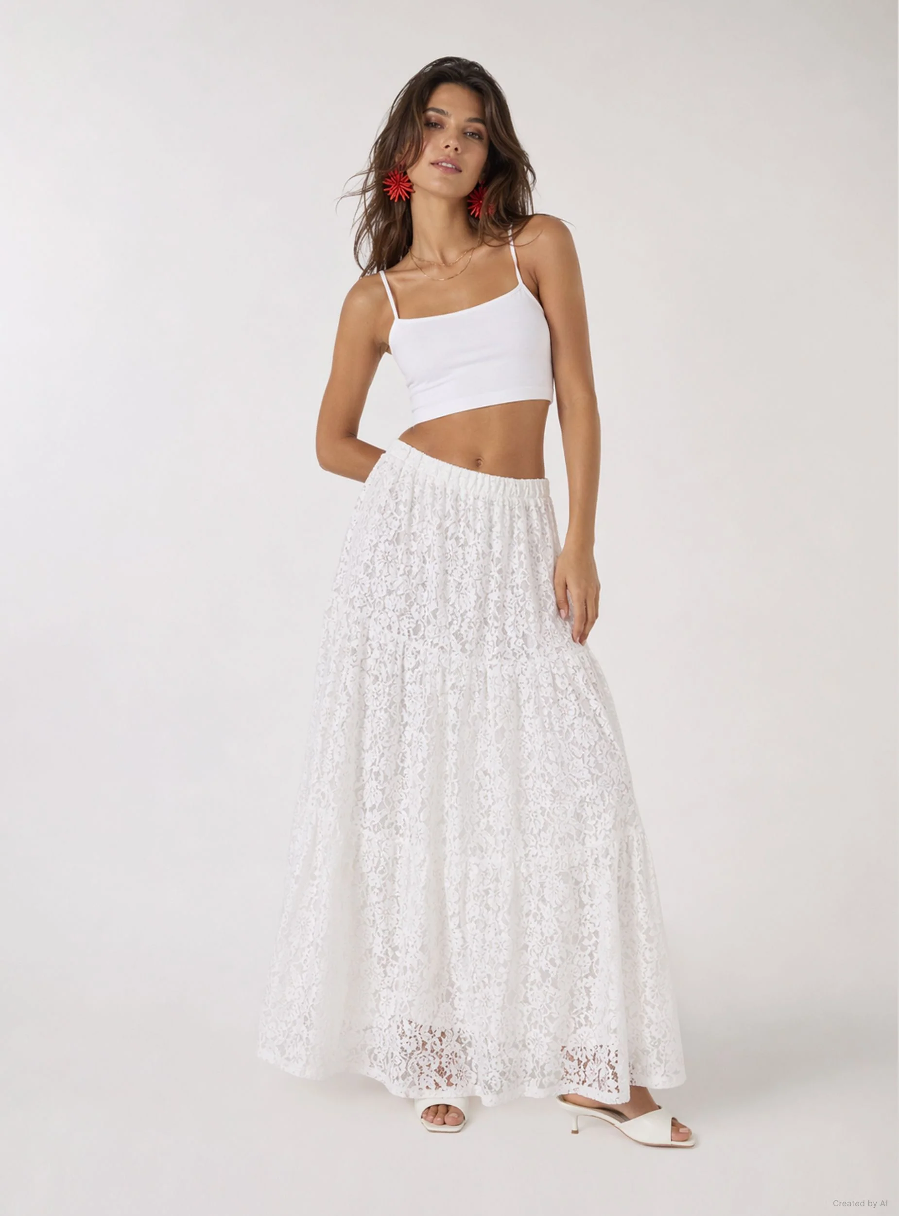 Gonna lunga in pizzo - Image 2