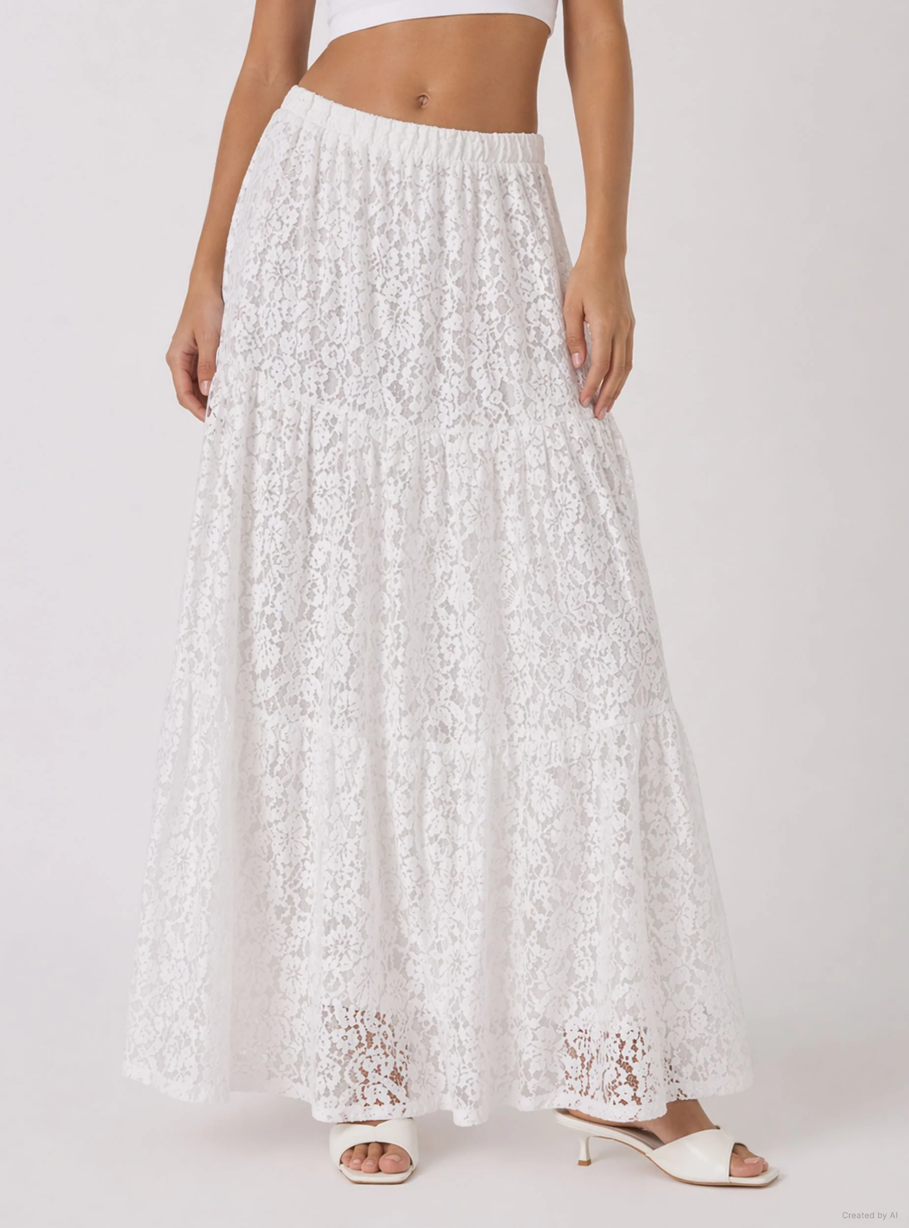 Gonna lunga in pizzo - Image 4