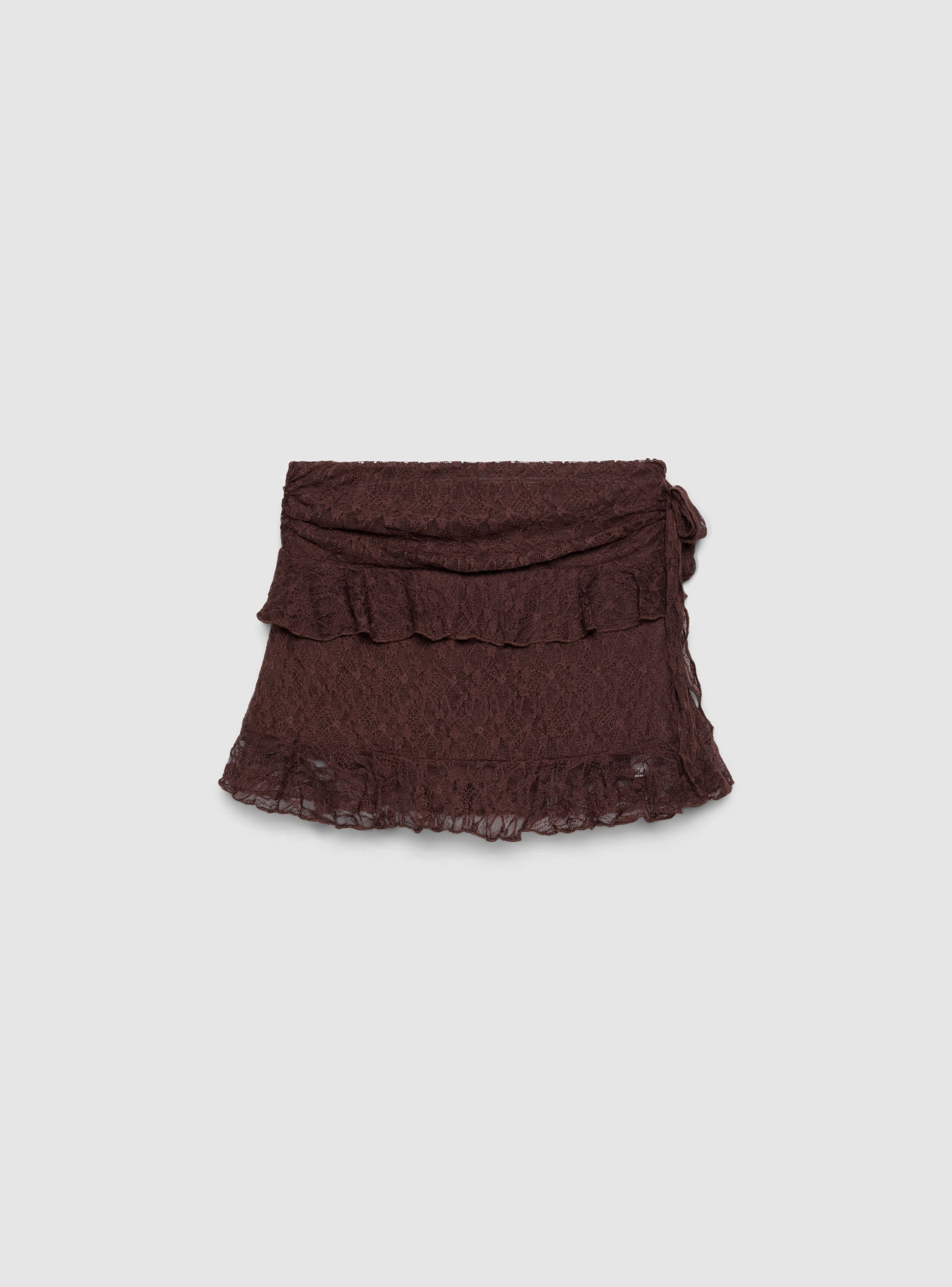 Gonna mini con balze in pizzo - Image 6