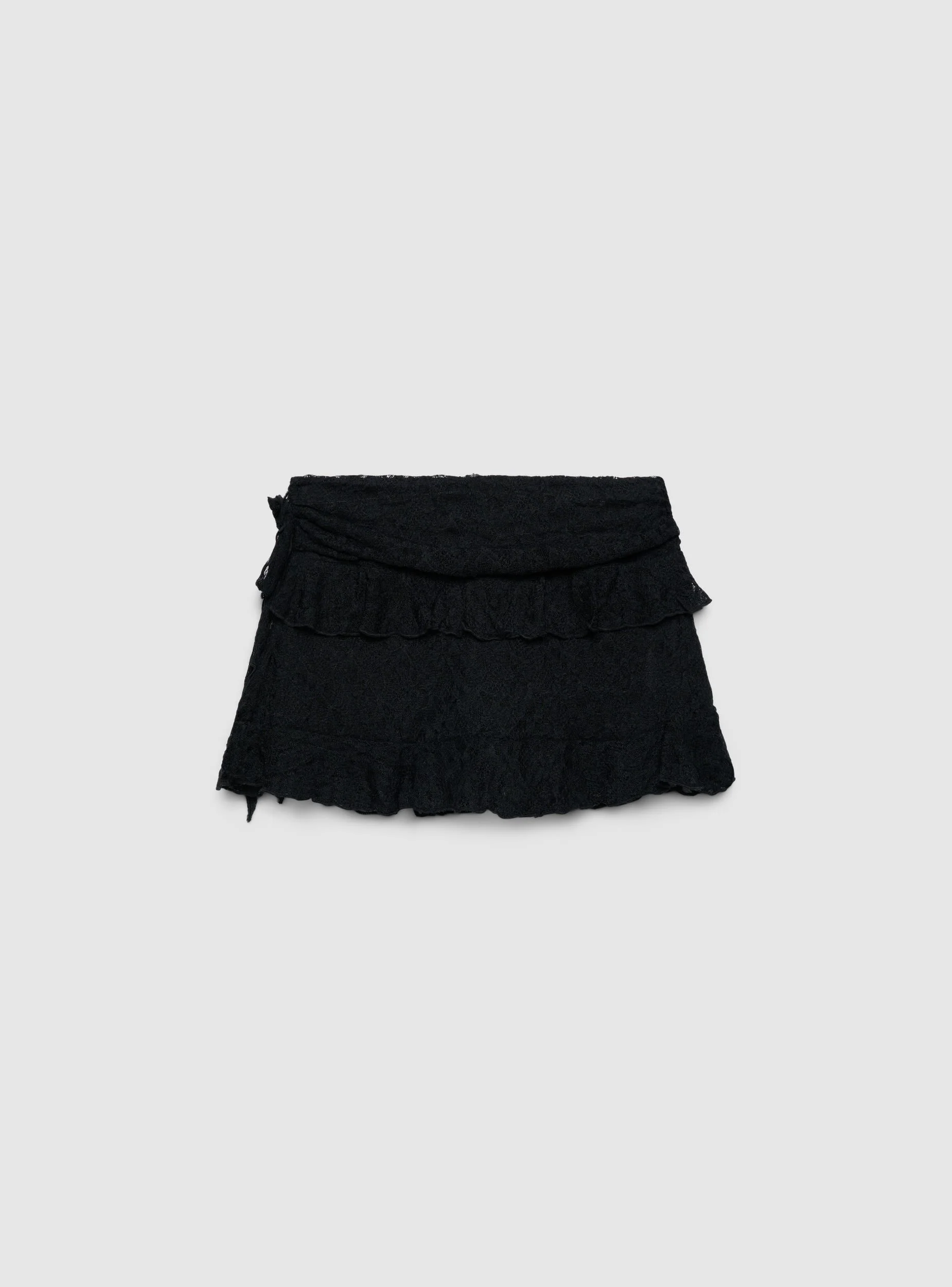 Gonna mini con balze in pizzo - Image 7