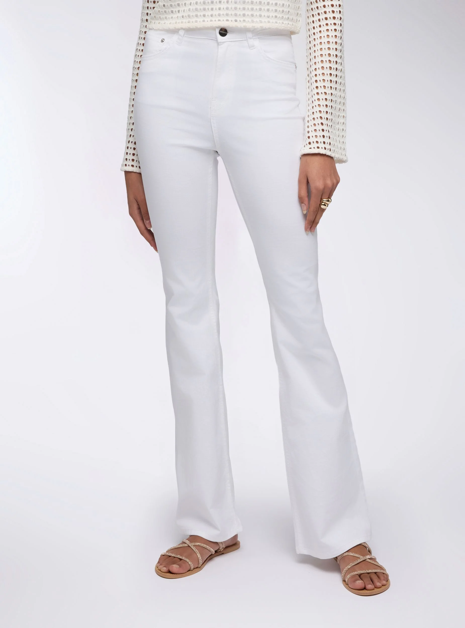 Jeans a zampa a vita alta - Image 4