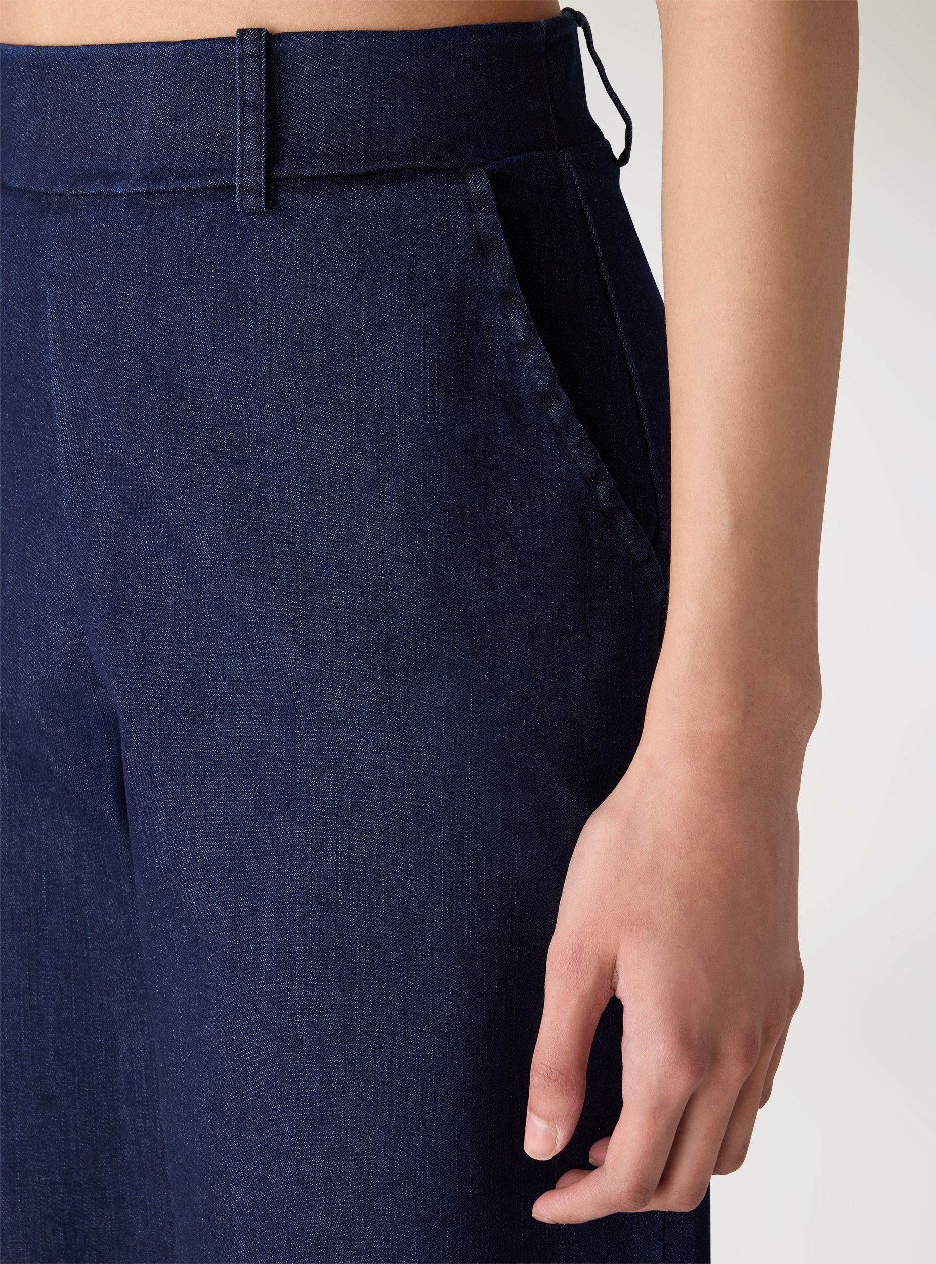 Jeans balloon a tinta unita - Image 4