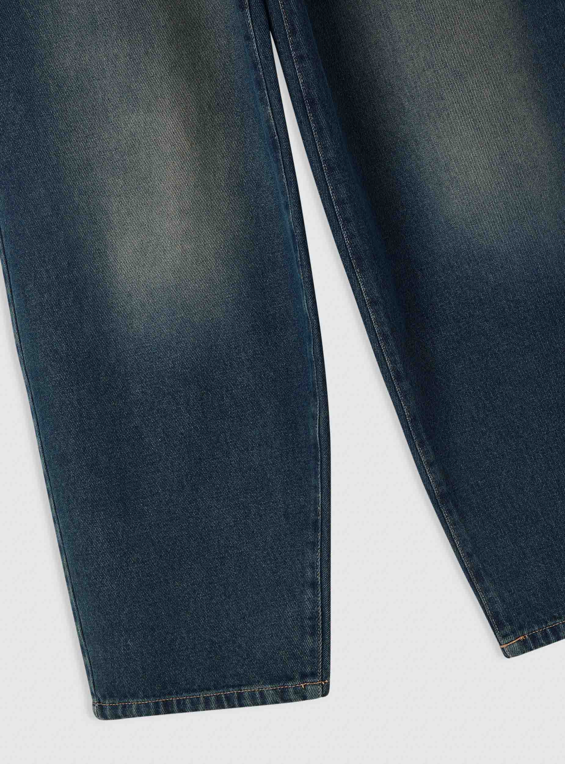 Jeans balloon fit a tinta unita - Image 6