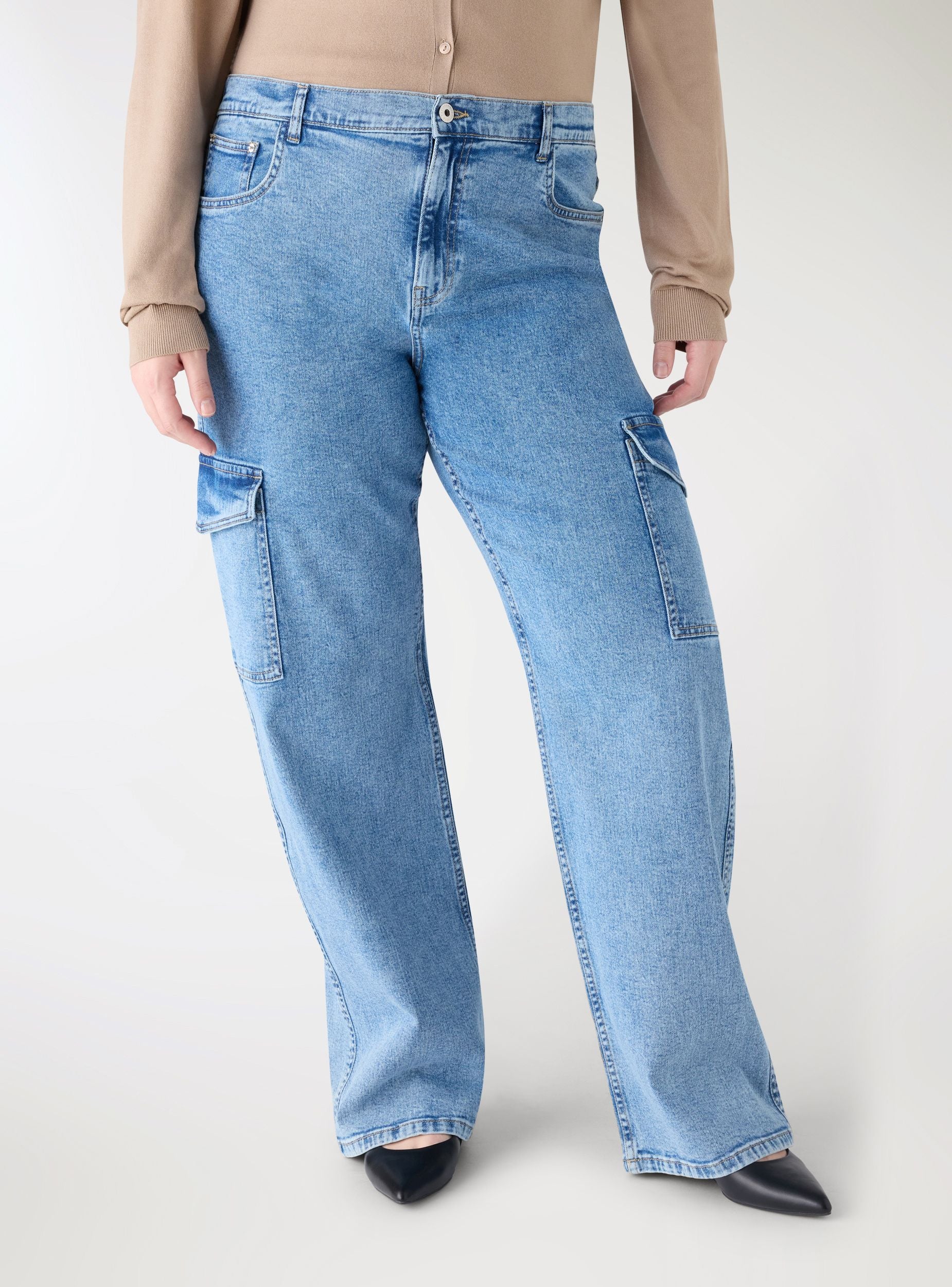 Jeans cargo acid wash - Image 2