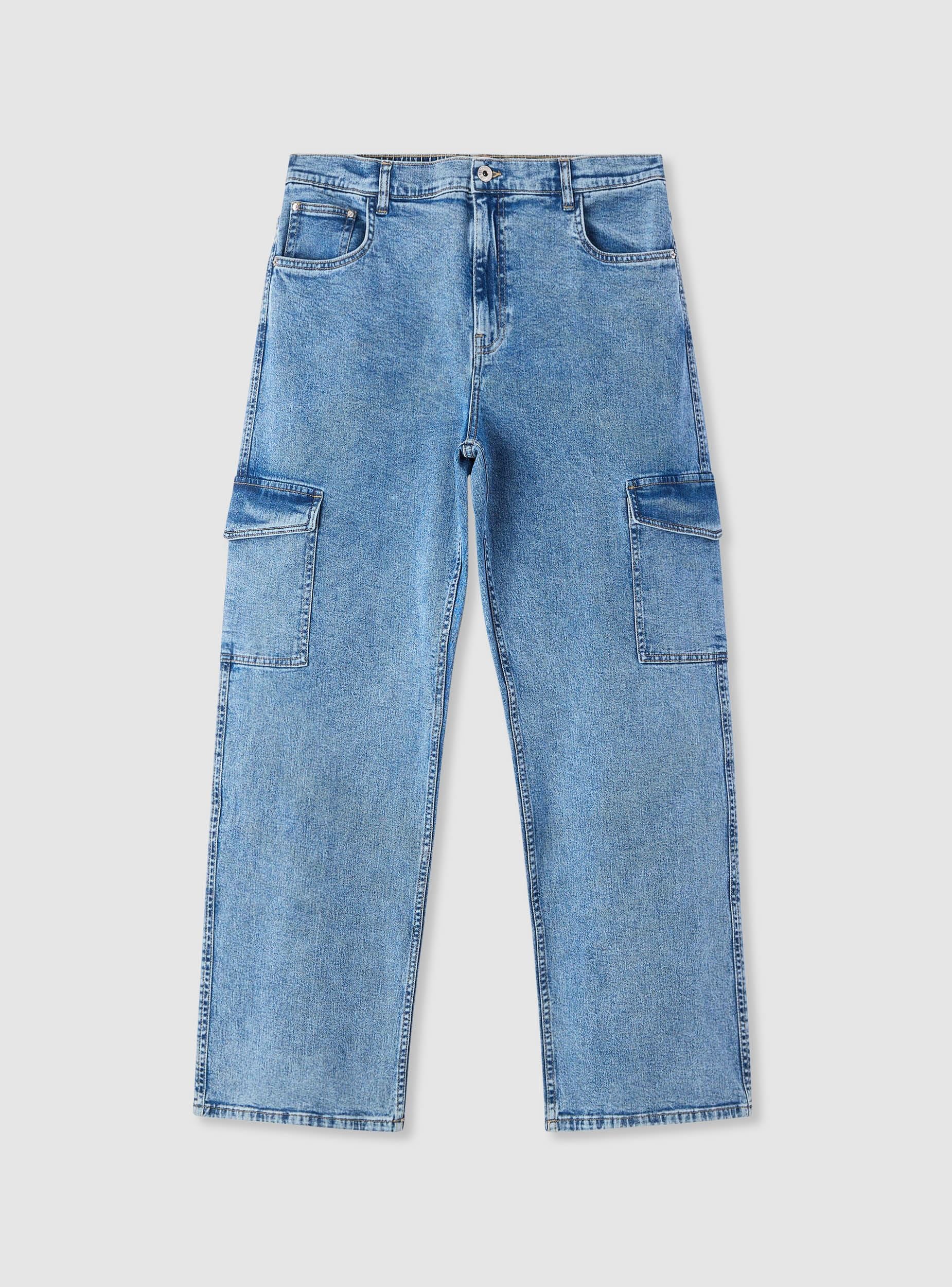 Jeans cargo acid wash - Image 5