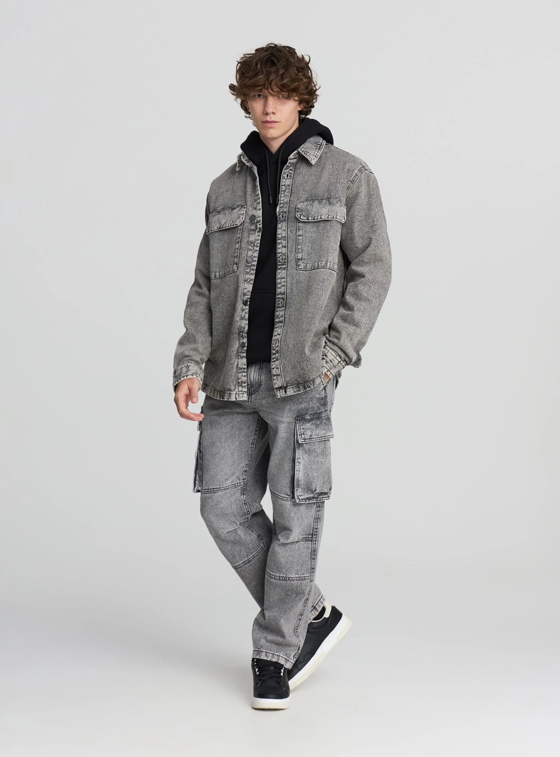 Jeans cargo fit over
