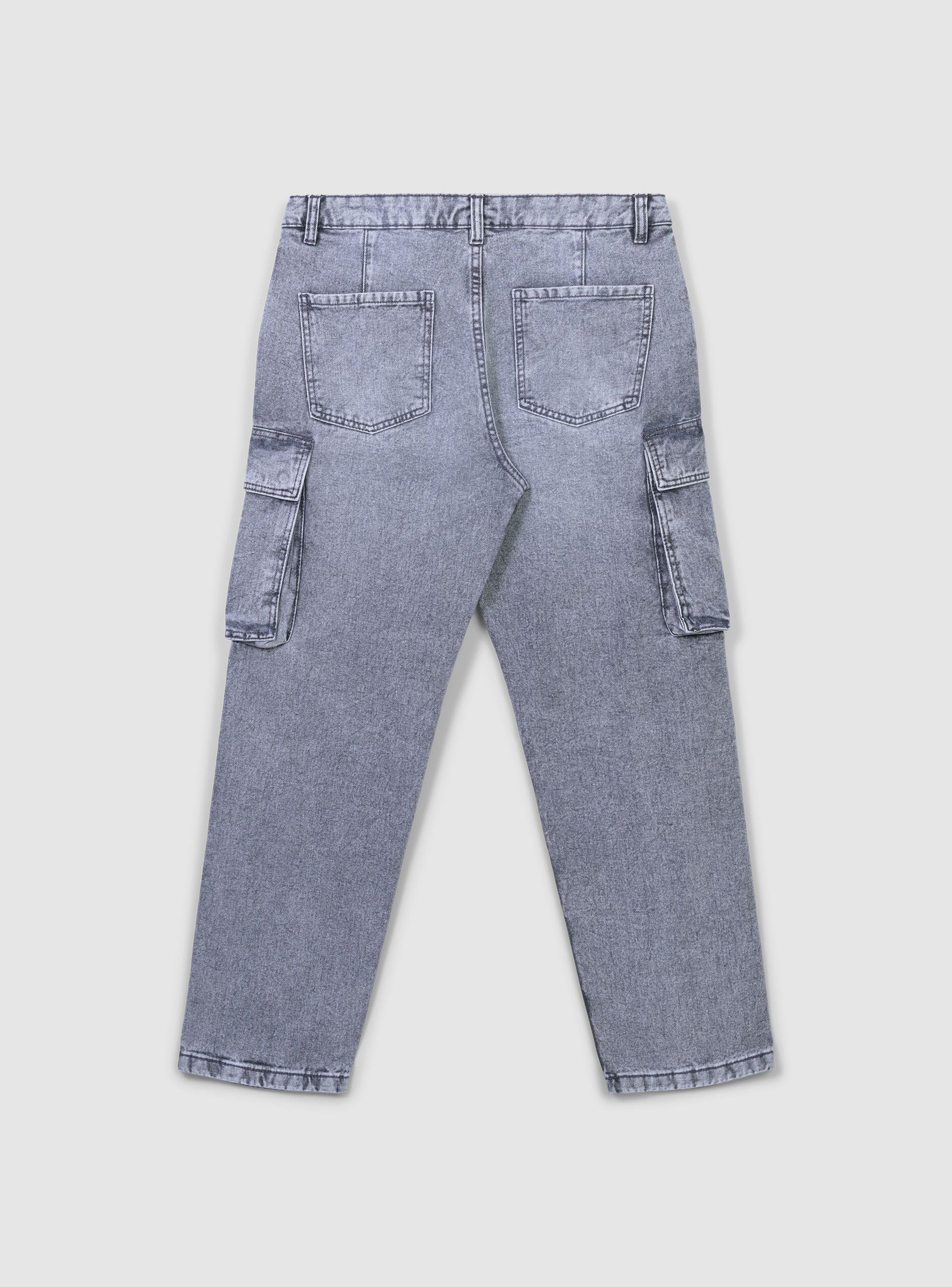 Jeans cargo fit over - Image 6