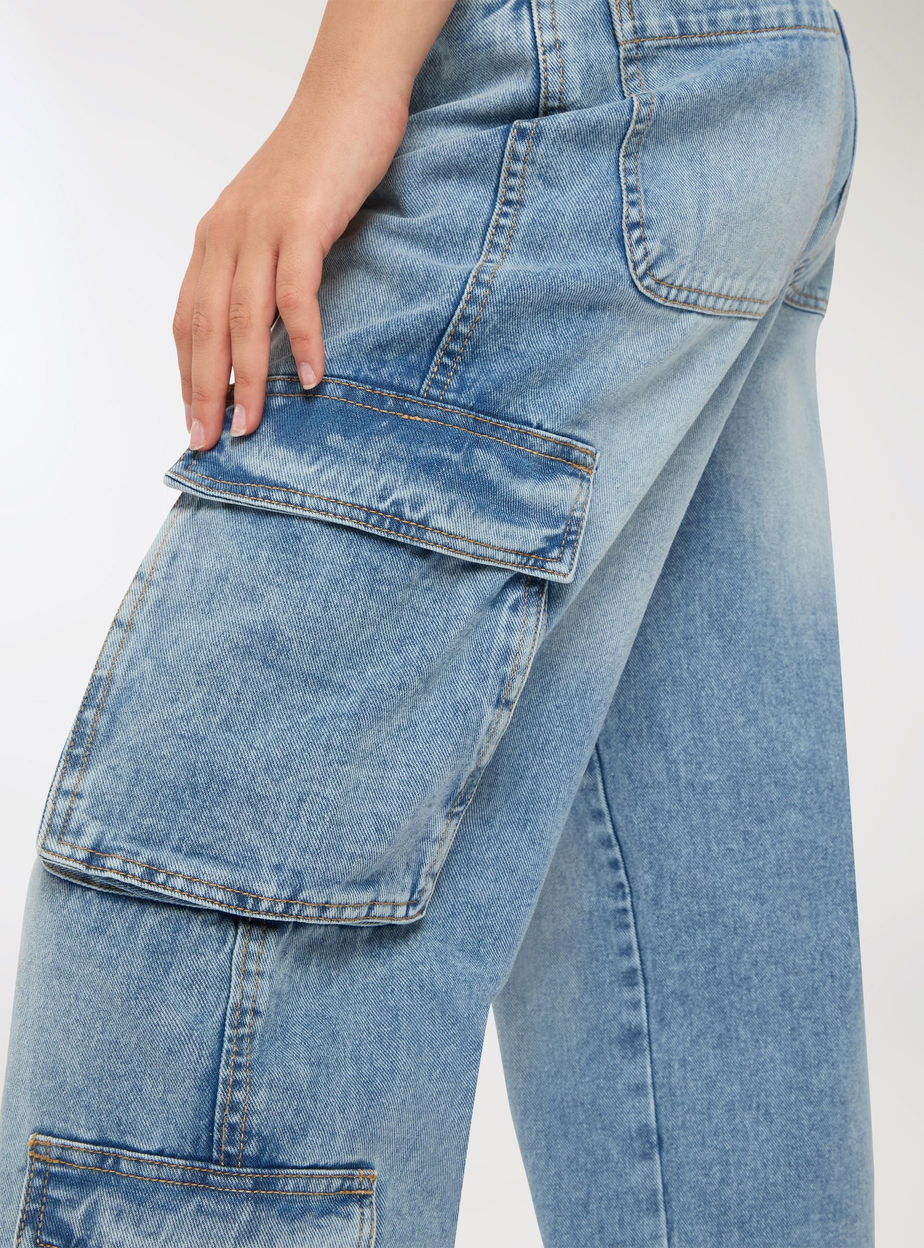 Jeans cargo multitasche - Image 2