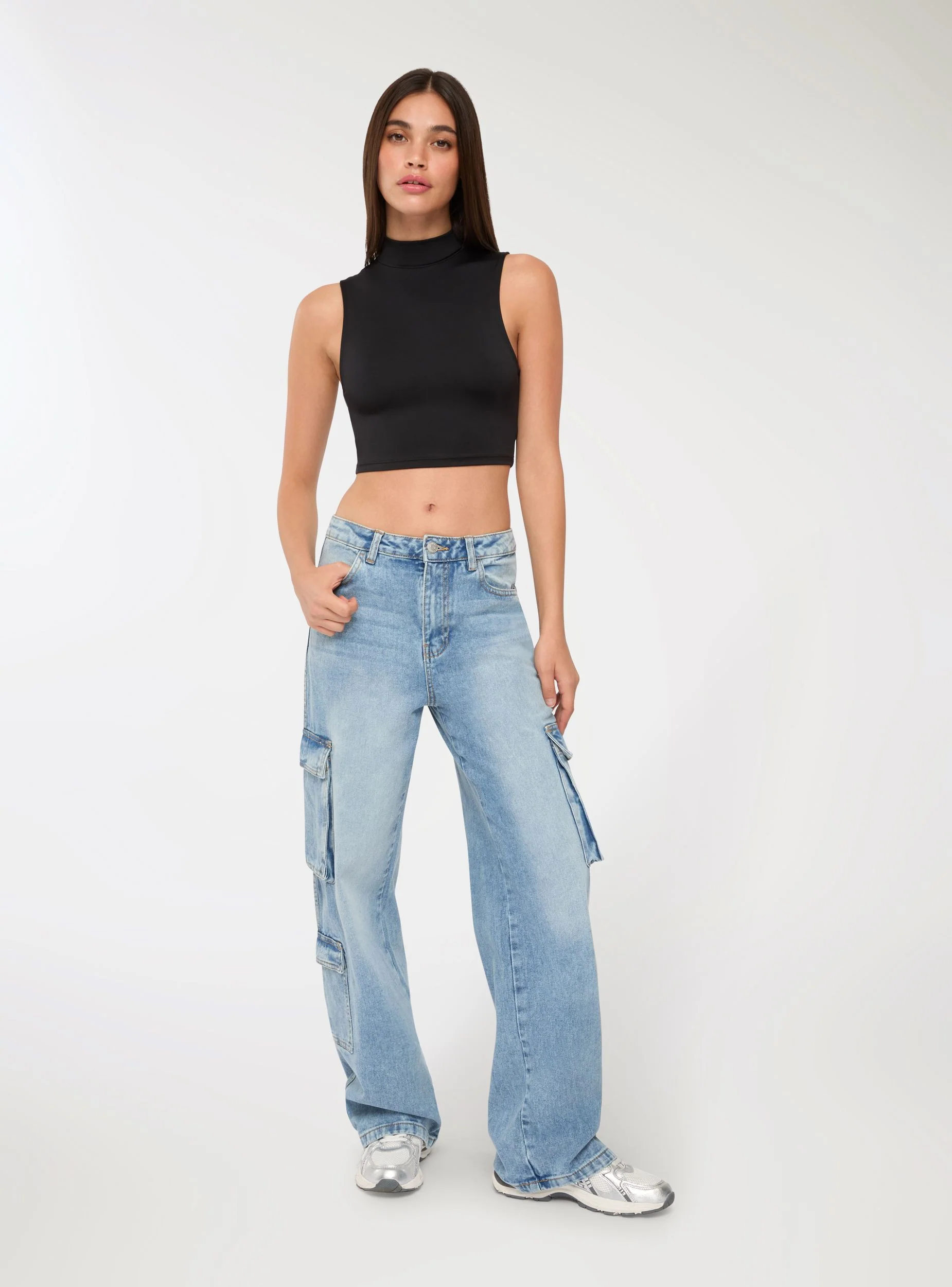 Jeans cargo multitasche - Image 3