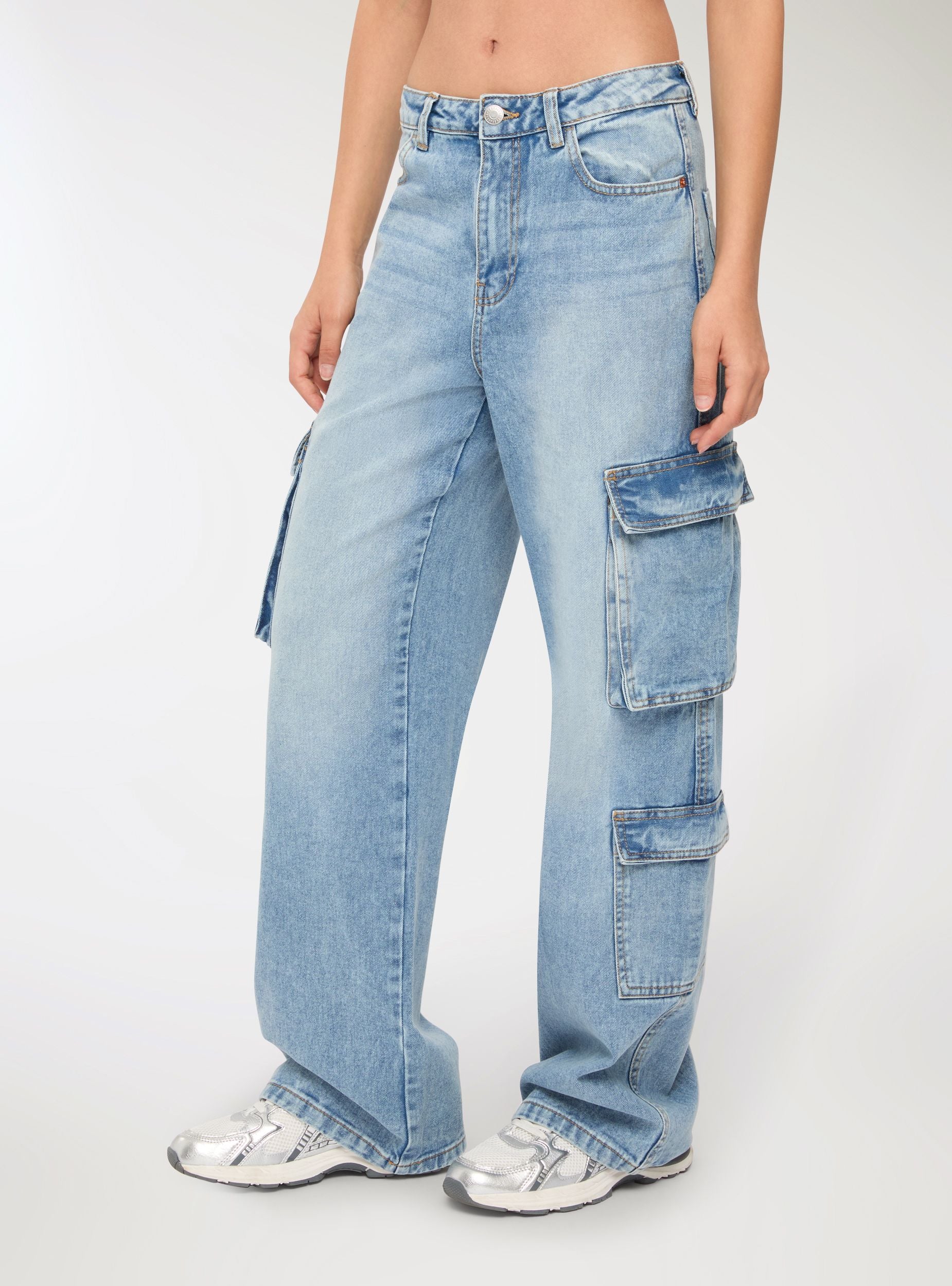Jeans cargo multitasche - Image 4