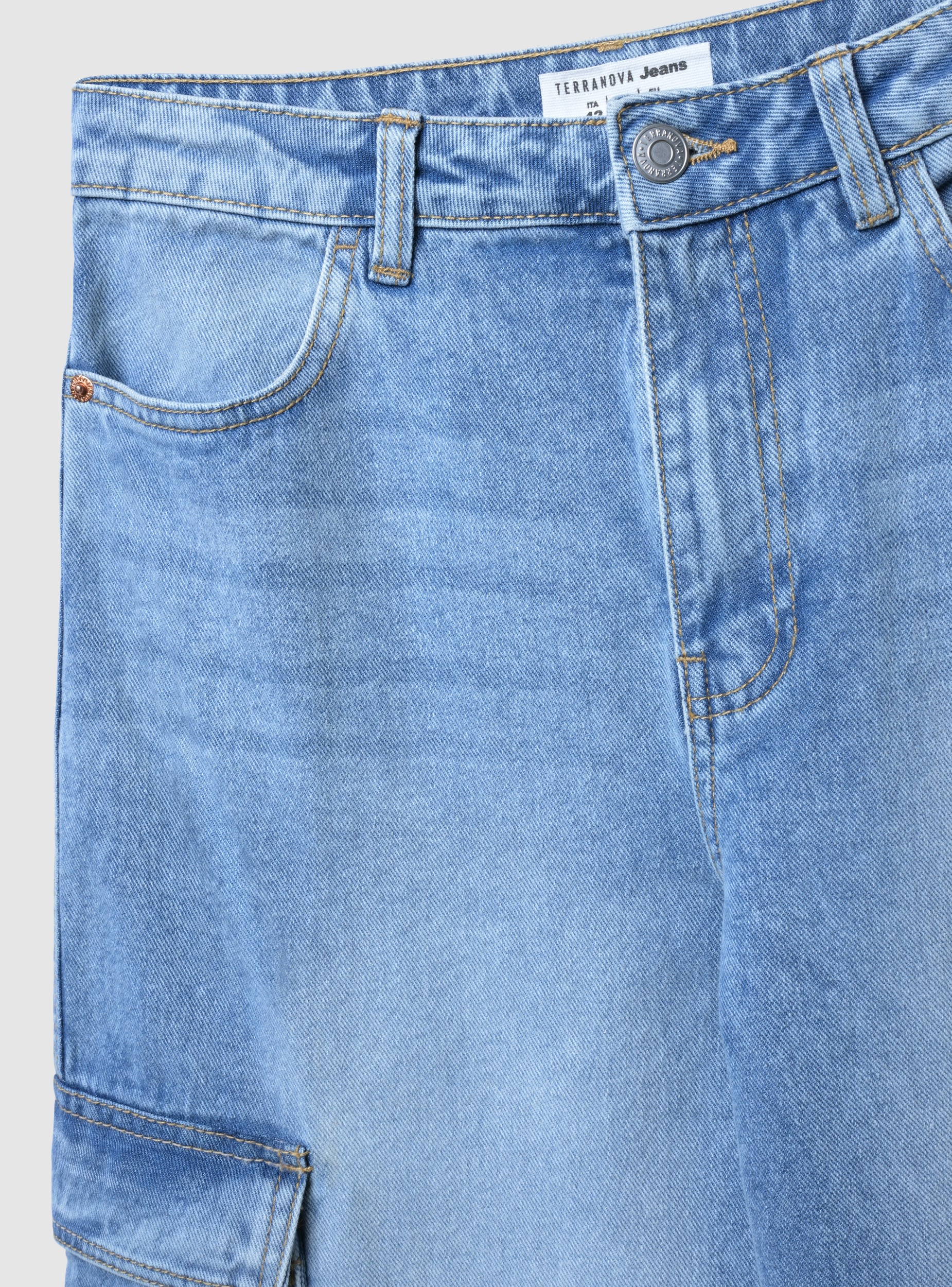 Jeans cargo multitasche - Image 5