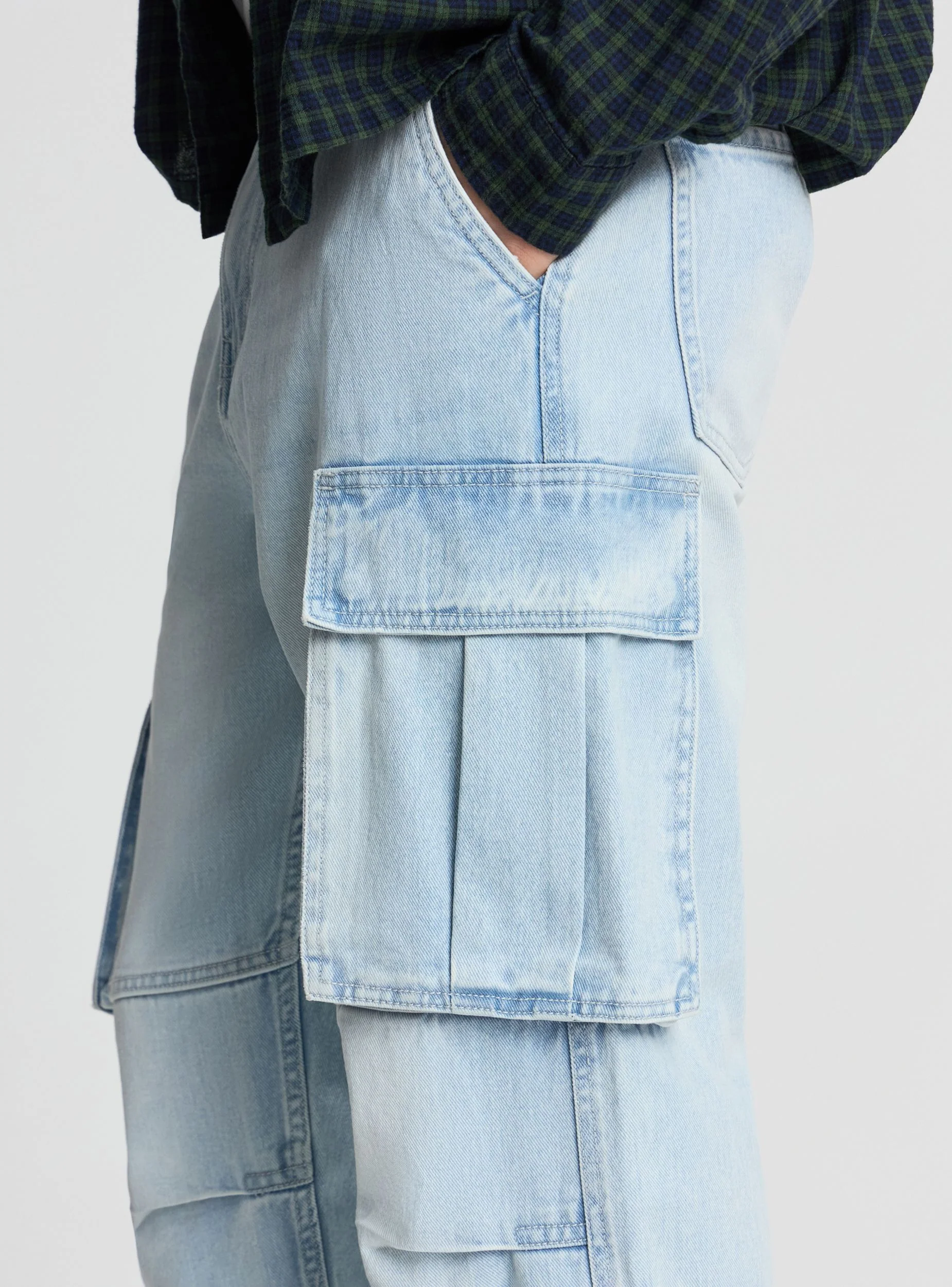 Jeans cargo oversize - Image 3