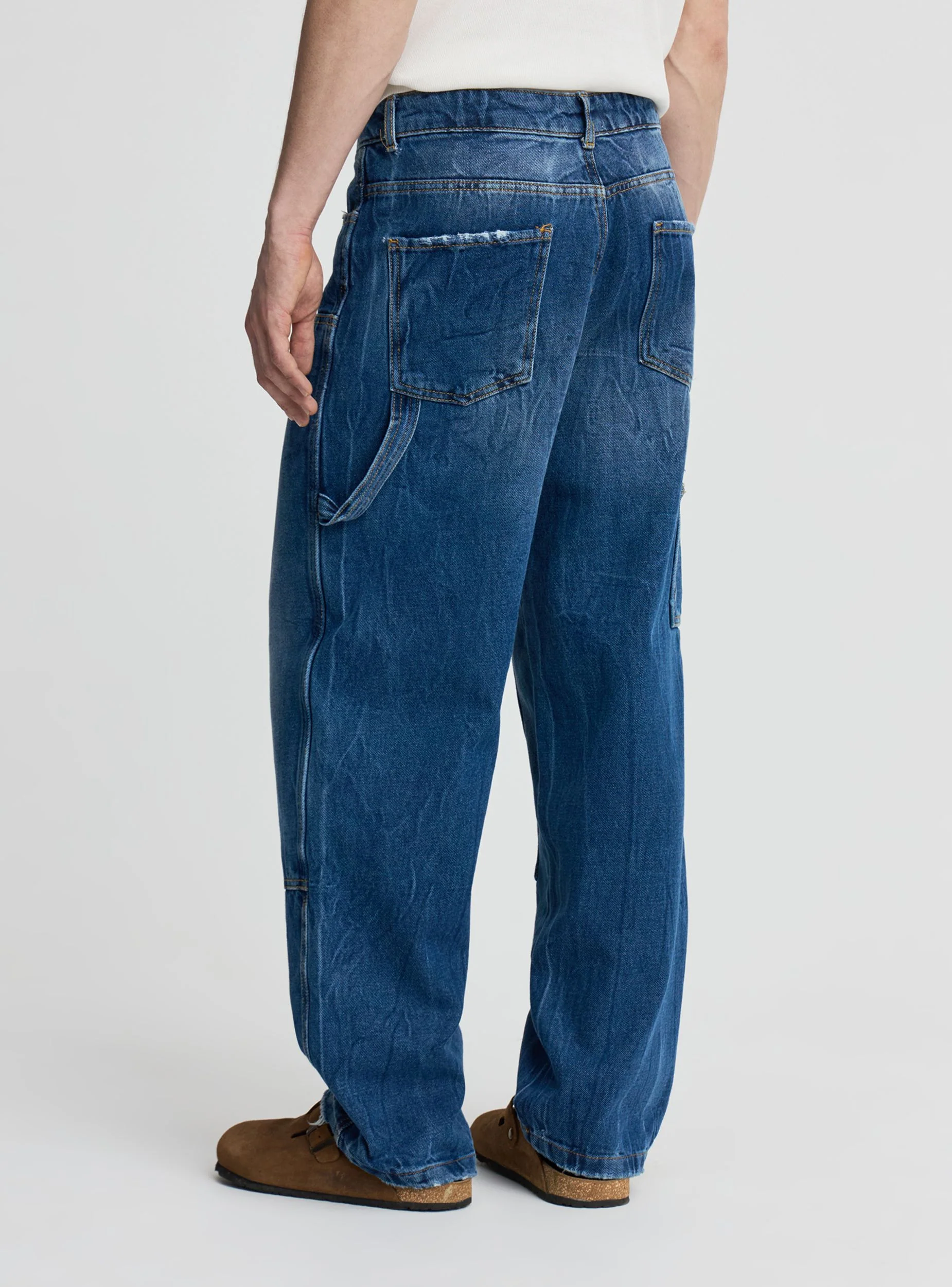 Jeans carpenter con doppia ginocchiera - Image 2
