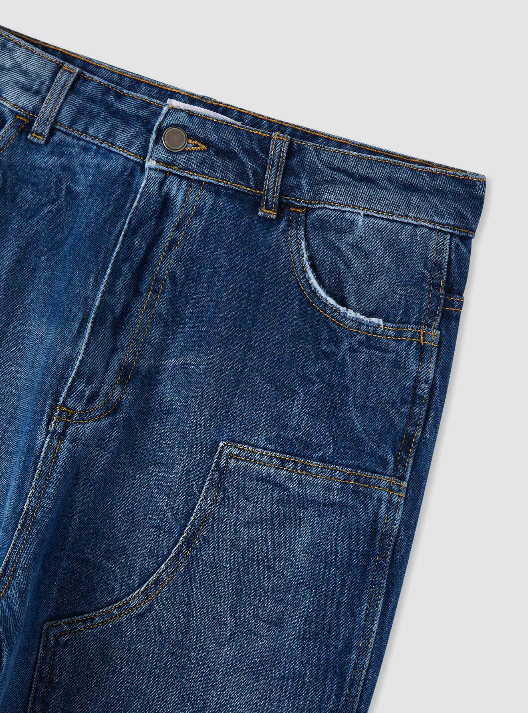 Jeans carpenter con doppia ginocchiera - Image 6