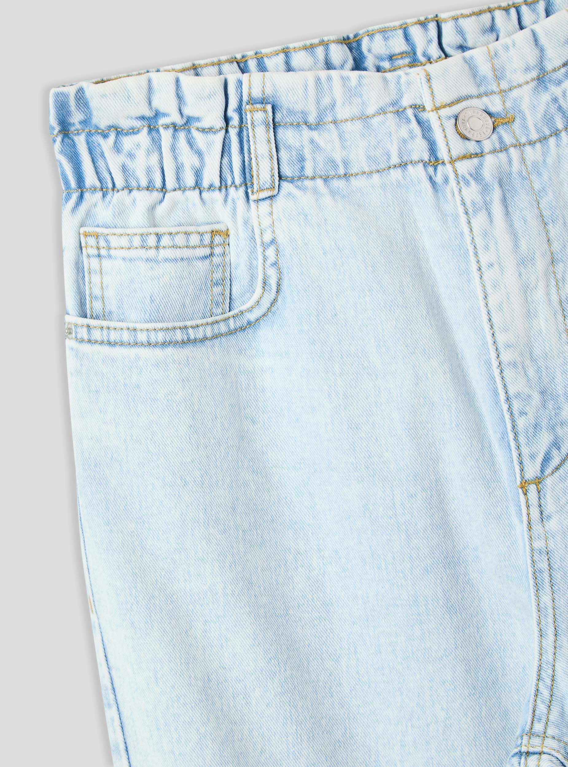 Jeans chiari paperbag acid wash - Image 4