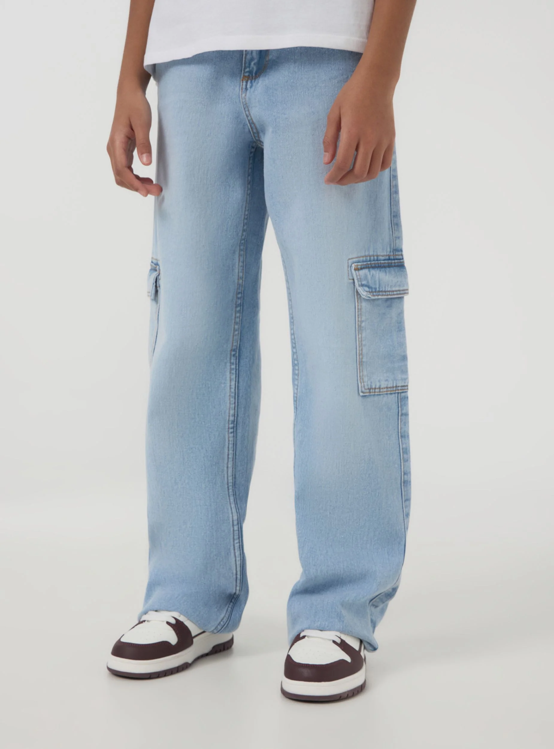 Jeans chiari wide leg cargo - Image 3