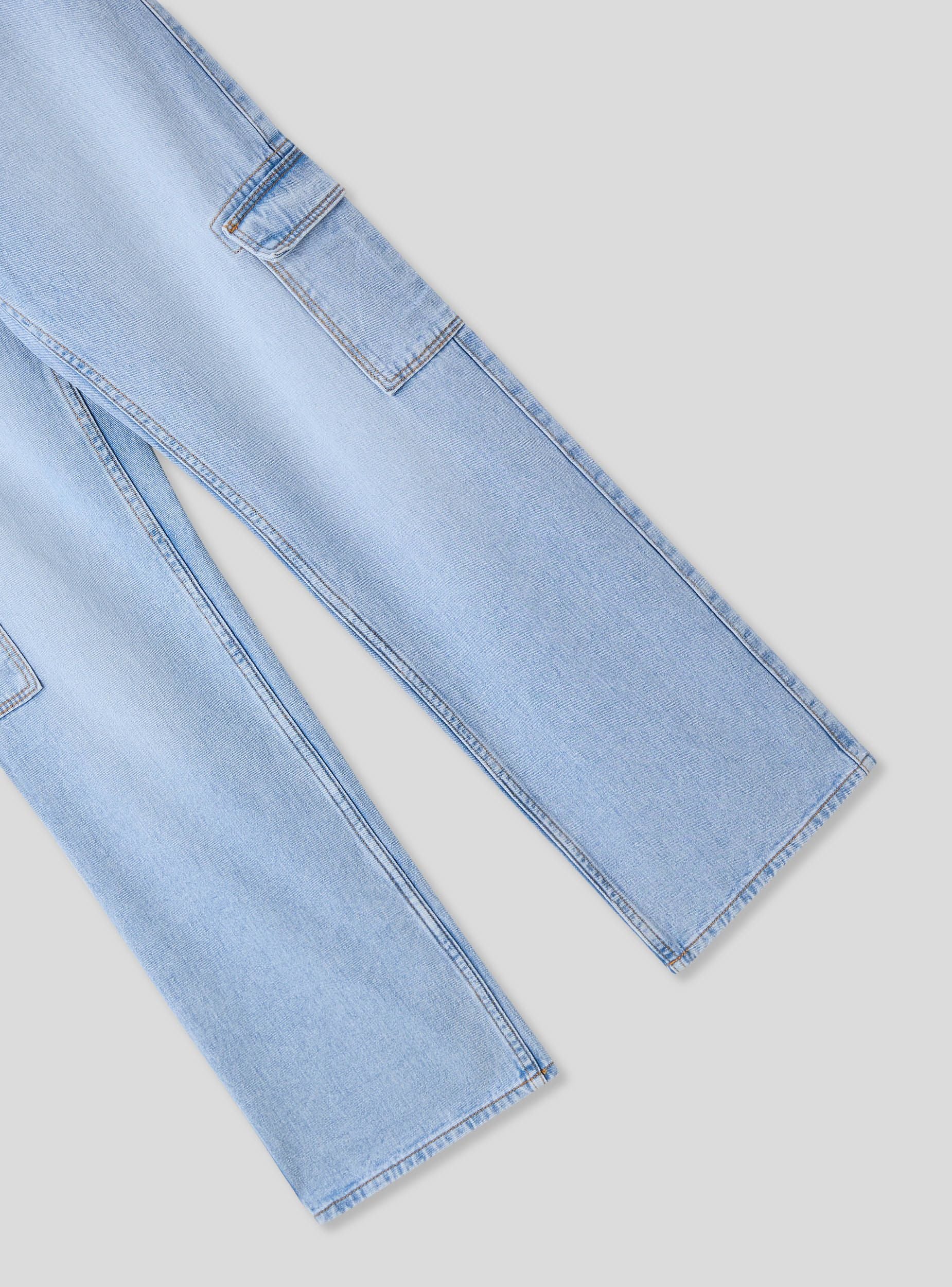 Jeans chiari wide leg cargo - Image 5
