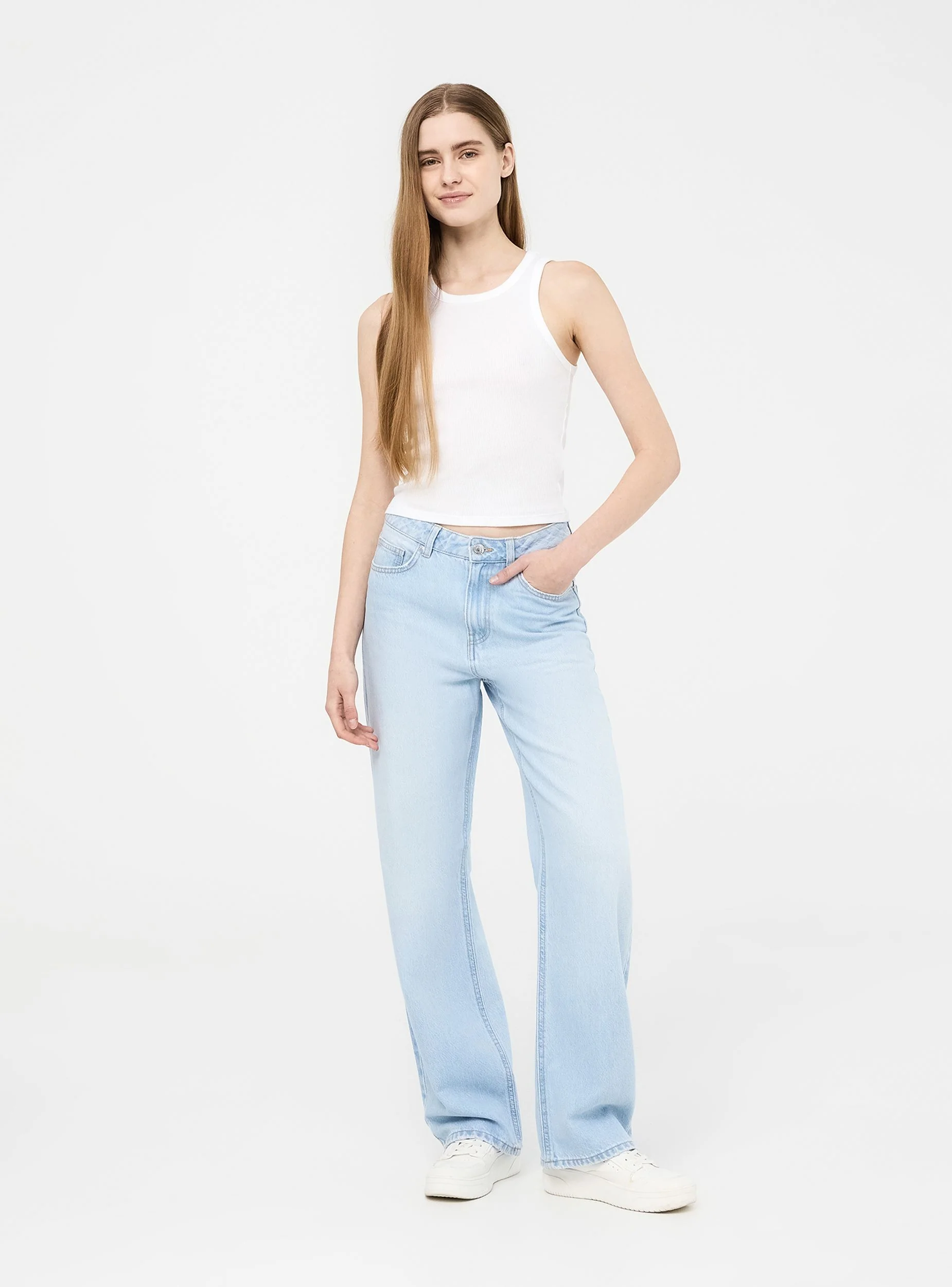 Jeans chiari wide leg - Image 3