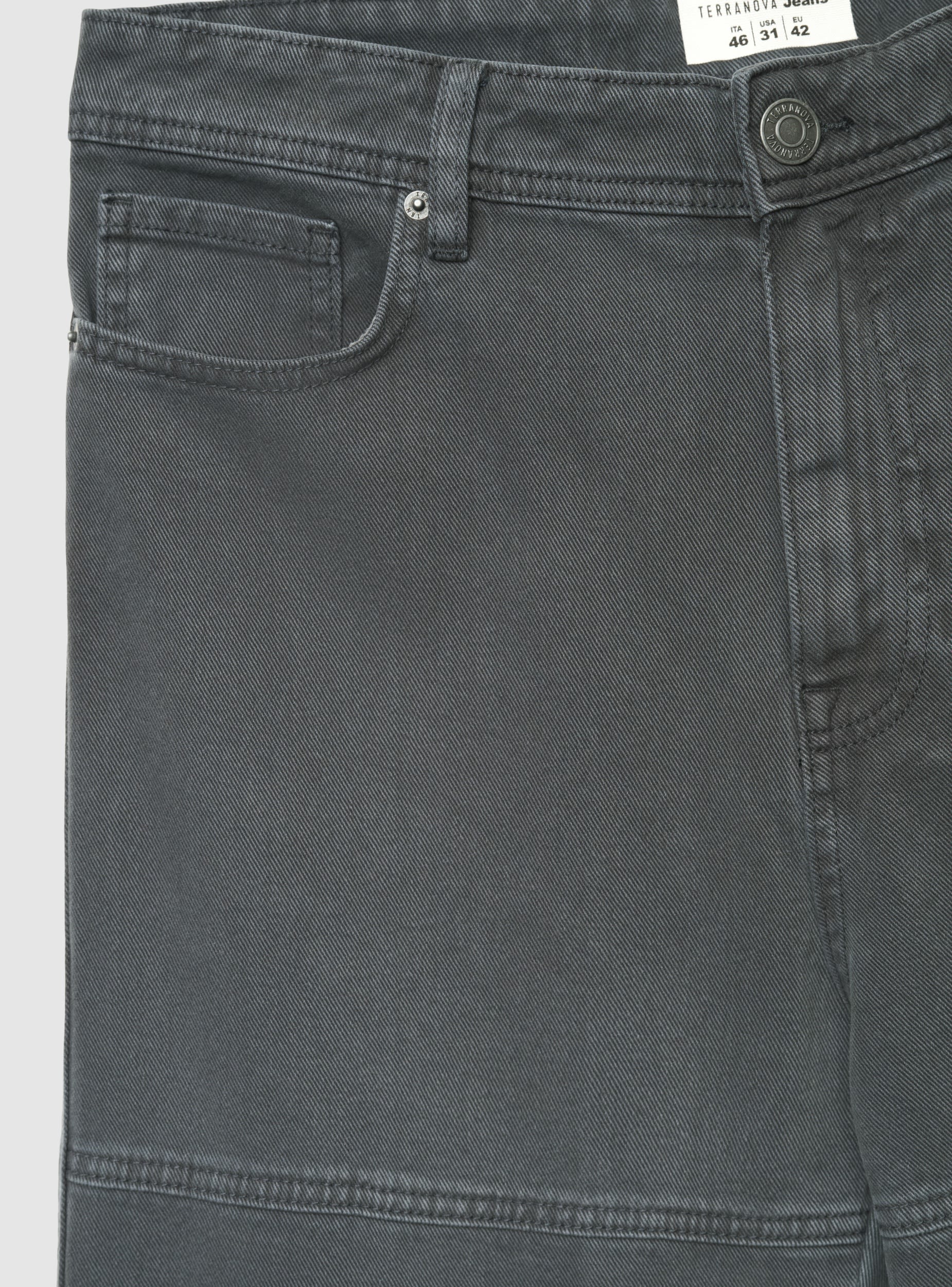 Jeans con cuciture in rilievo - Image 7