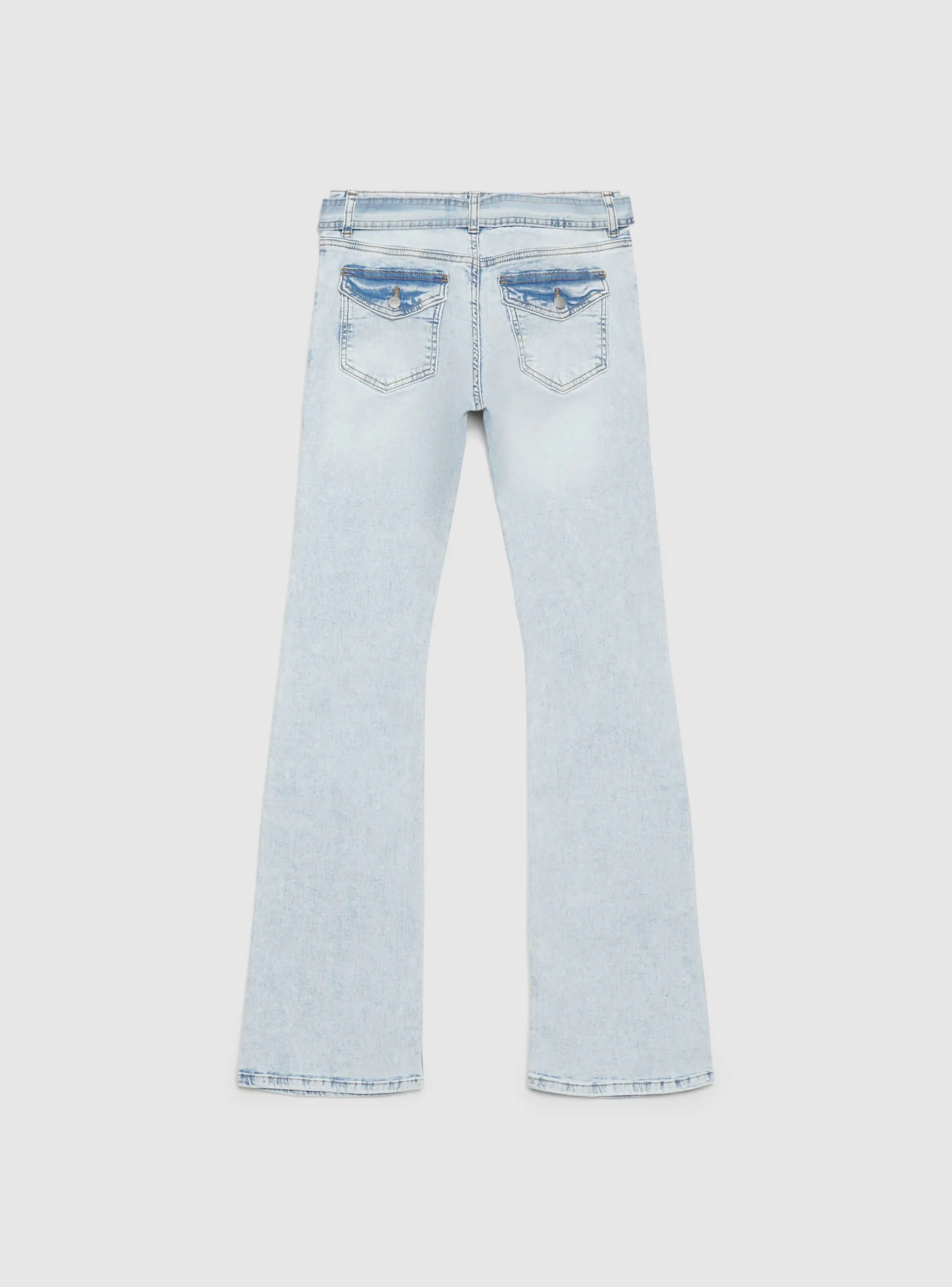Jeans flare a vita bassa - Image 5