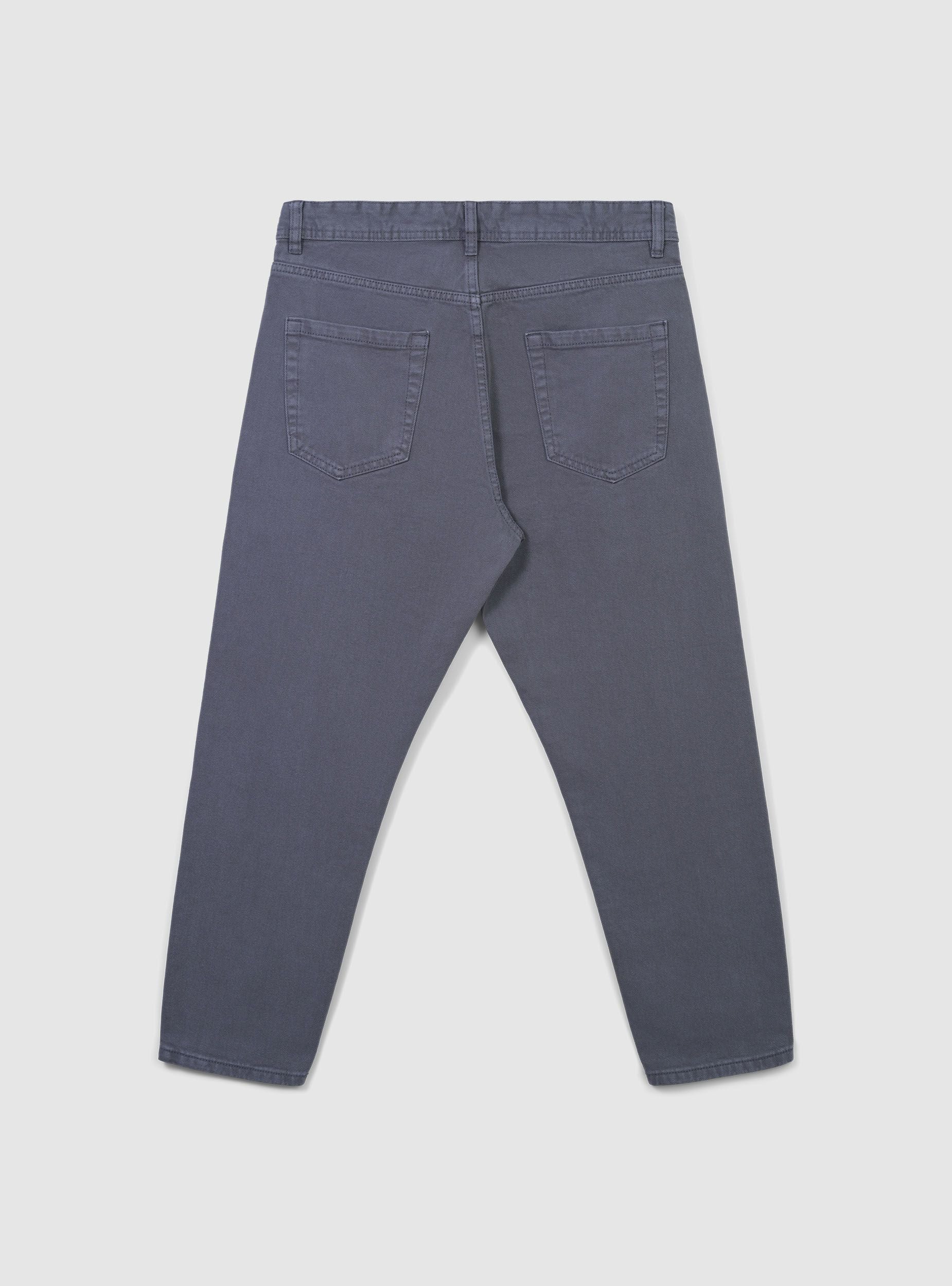 Jeans loose fit a tinta unita - Image 5