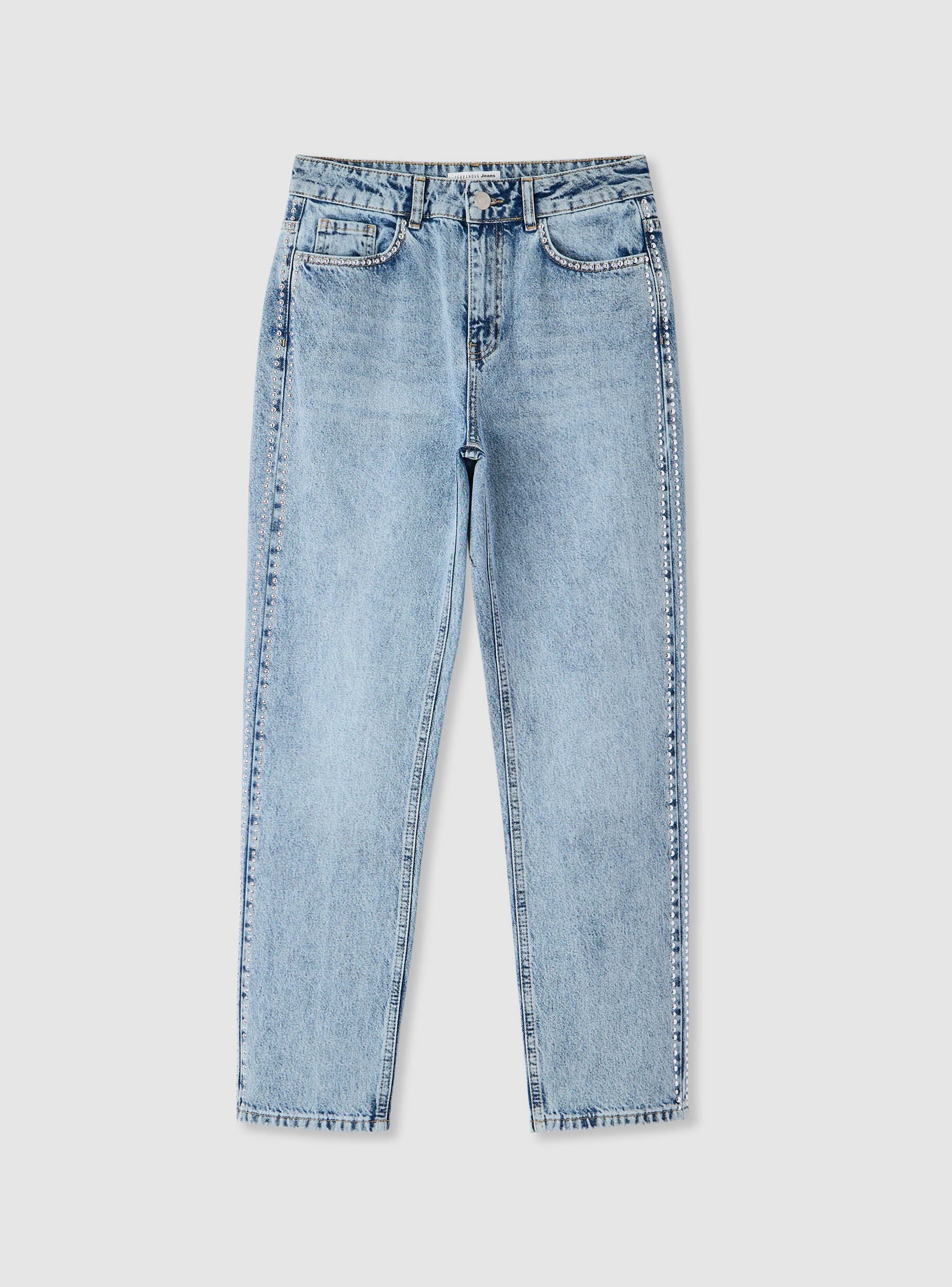 Jeans mom con borchie - Image 5