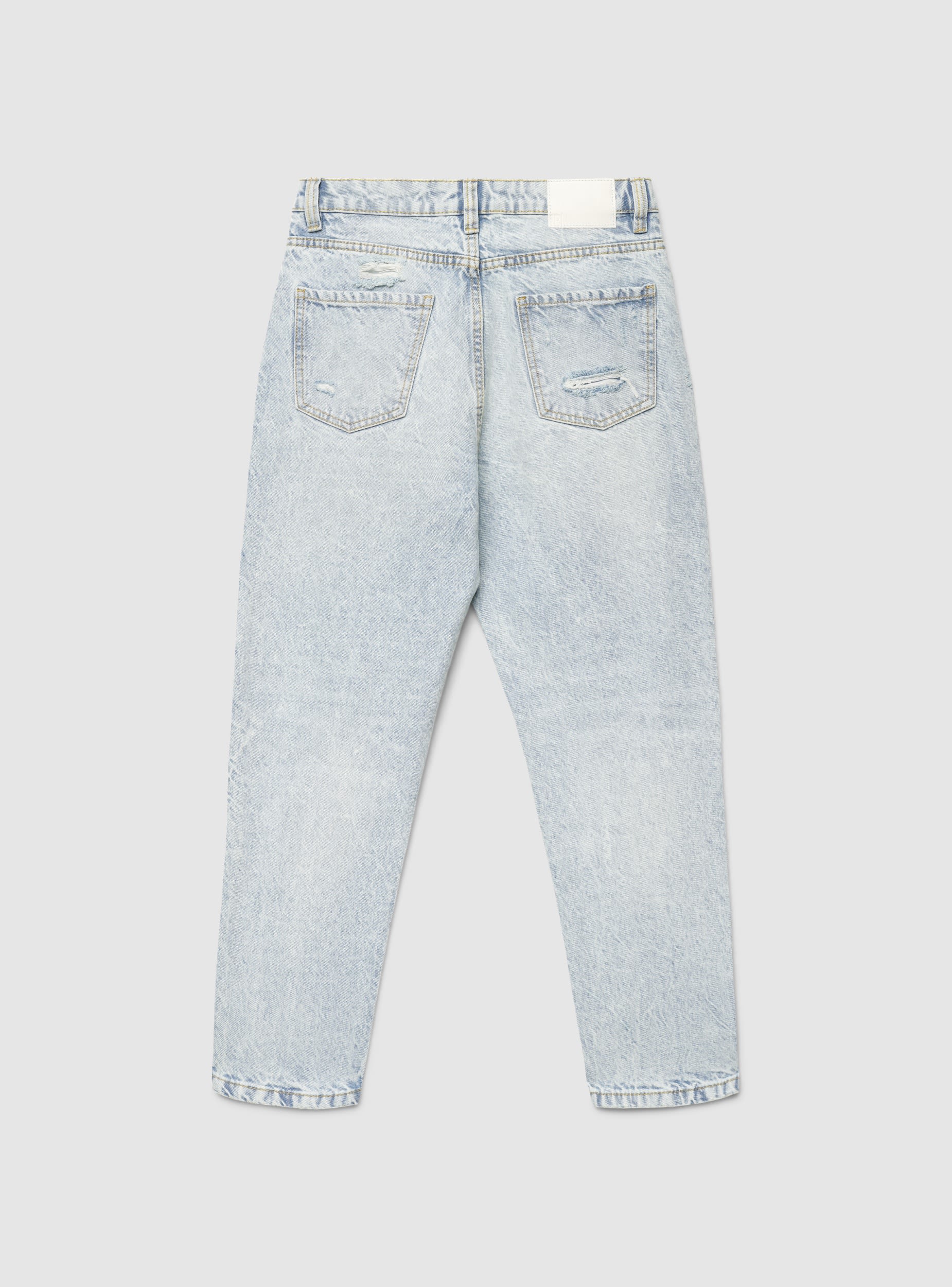 Jeans mom con strappi - Image 6