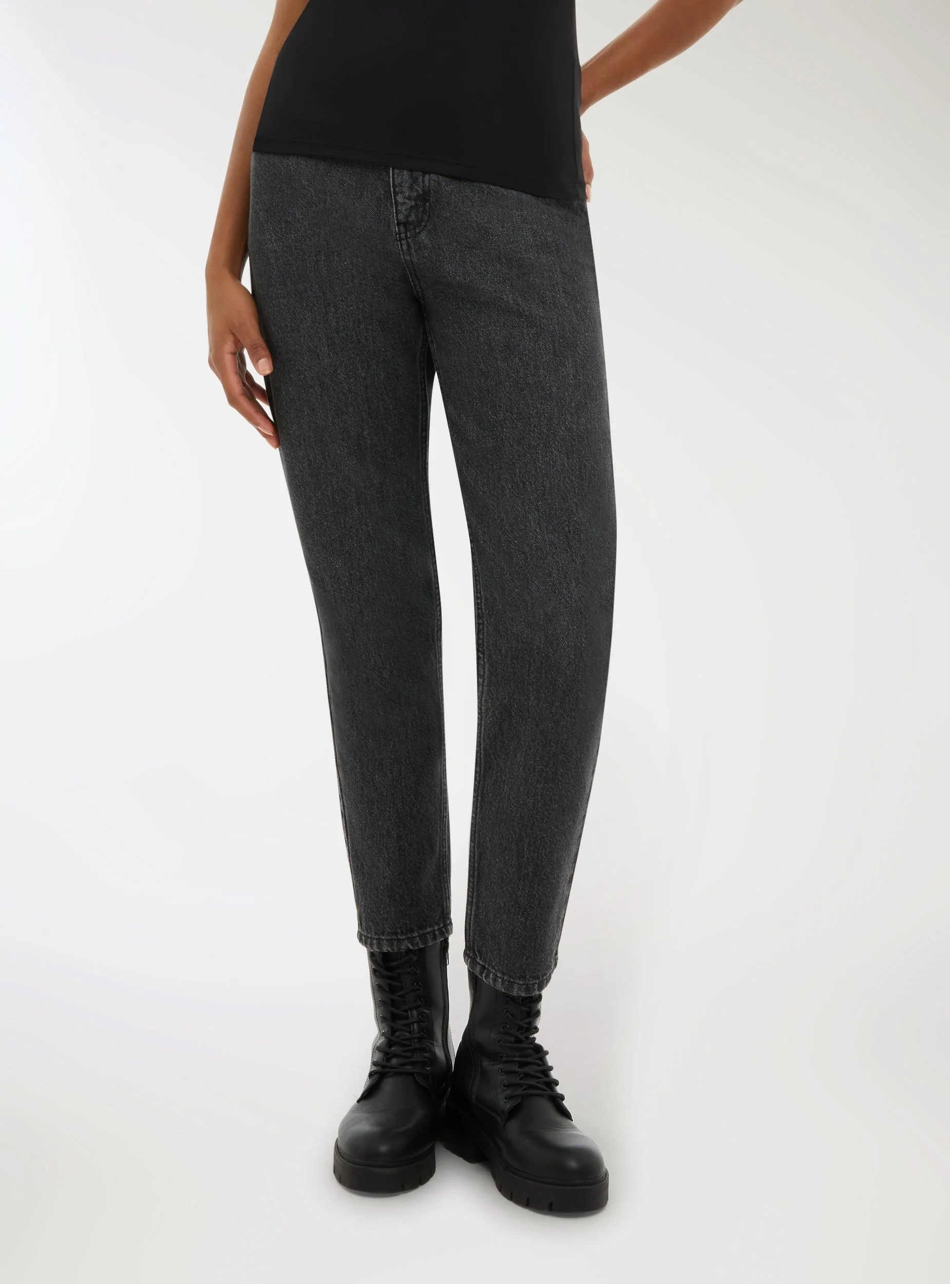 Jeans mom fit